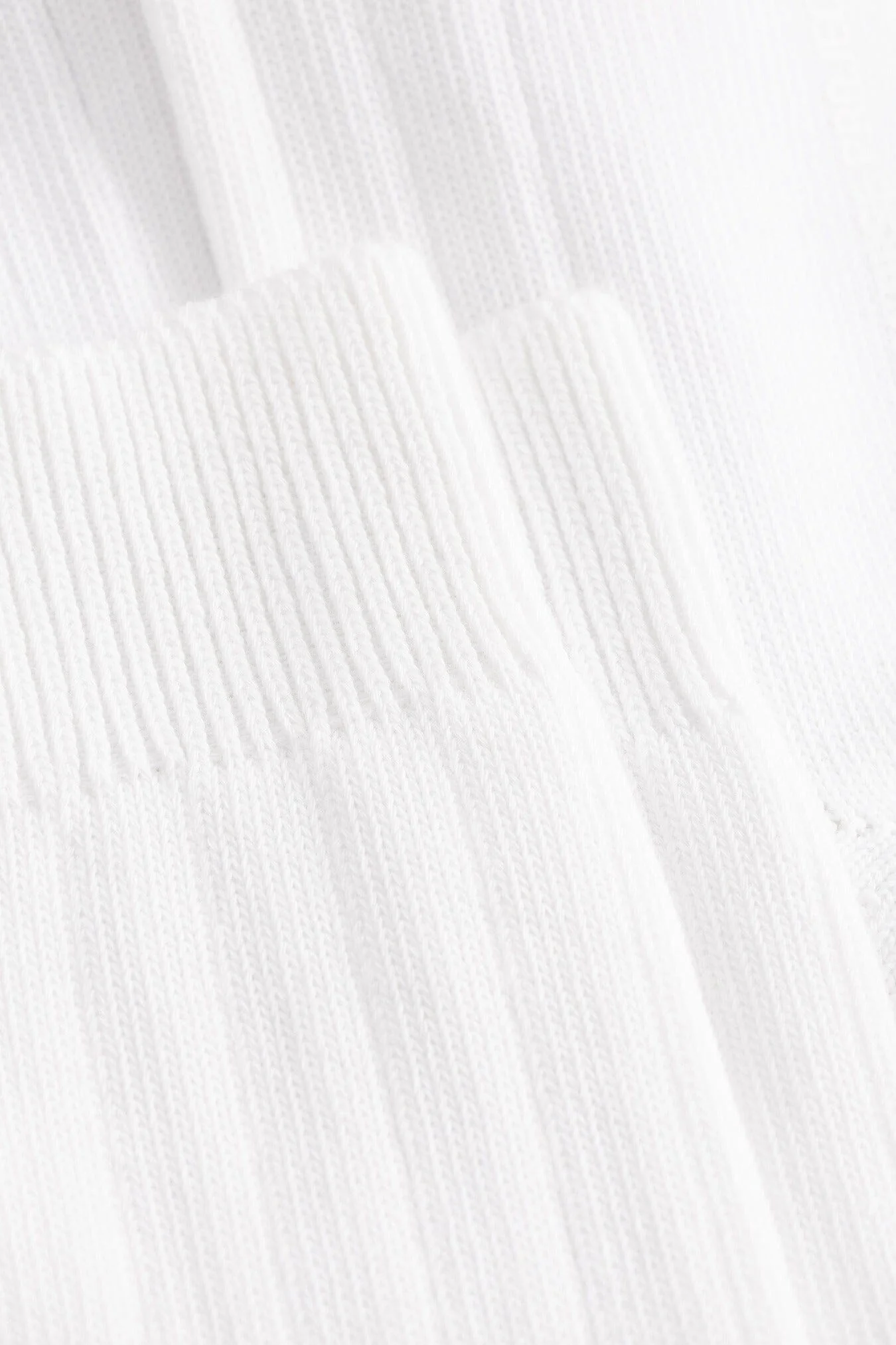 Norse Projects - Bykle Cordura Wide Rib Sock - White - Image 3
