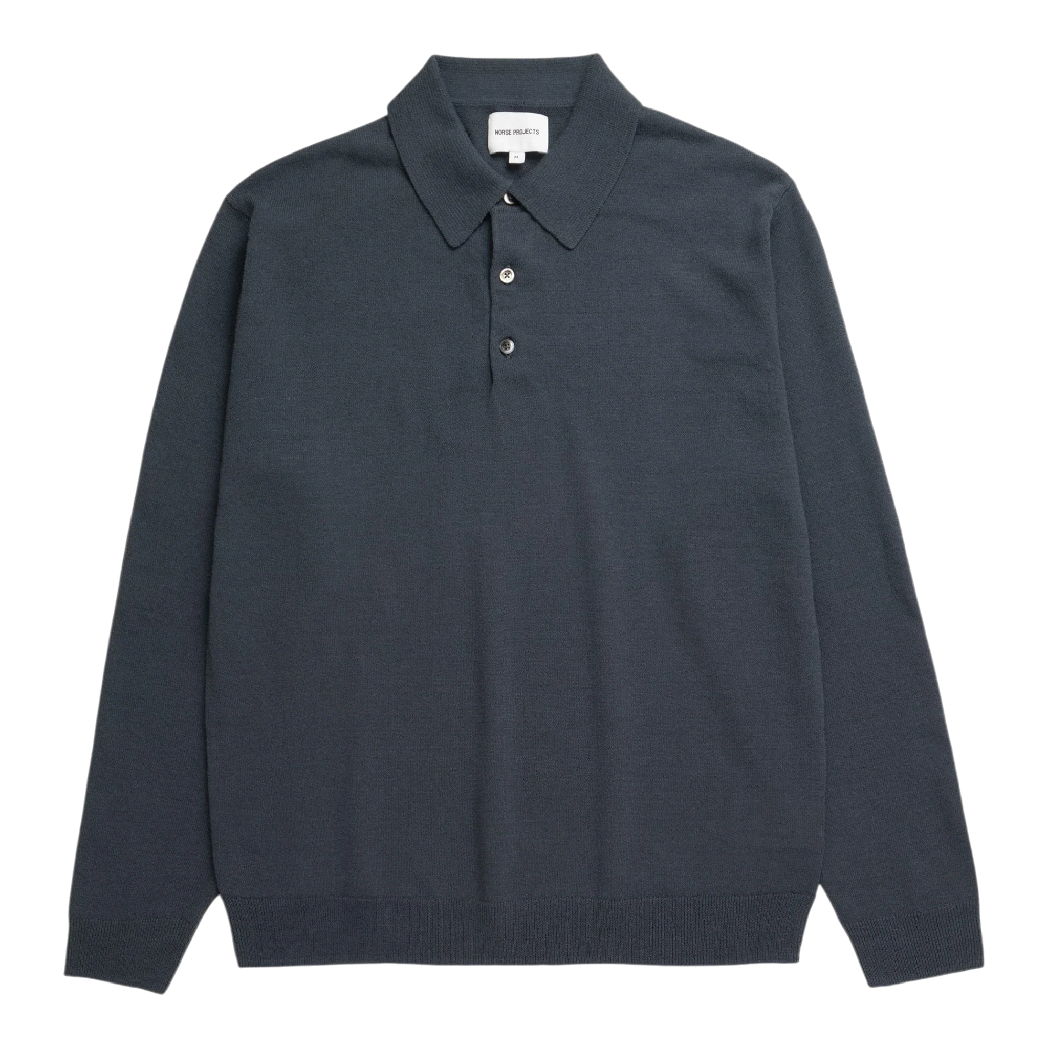 Norse Projects - Gudme Cotton Paper Polo - Graphite