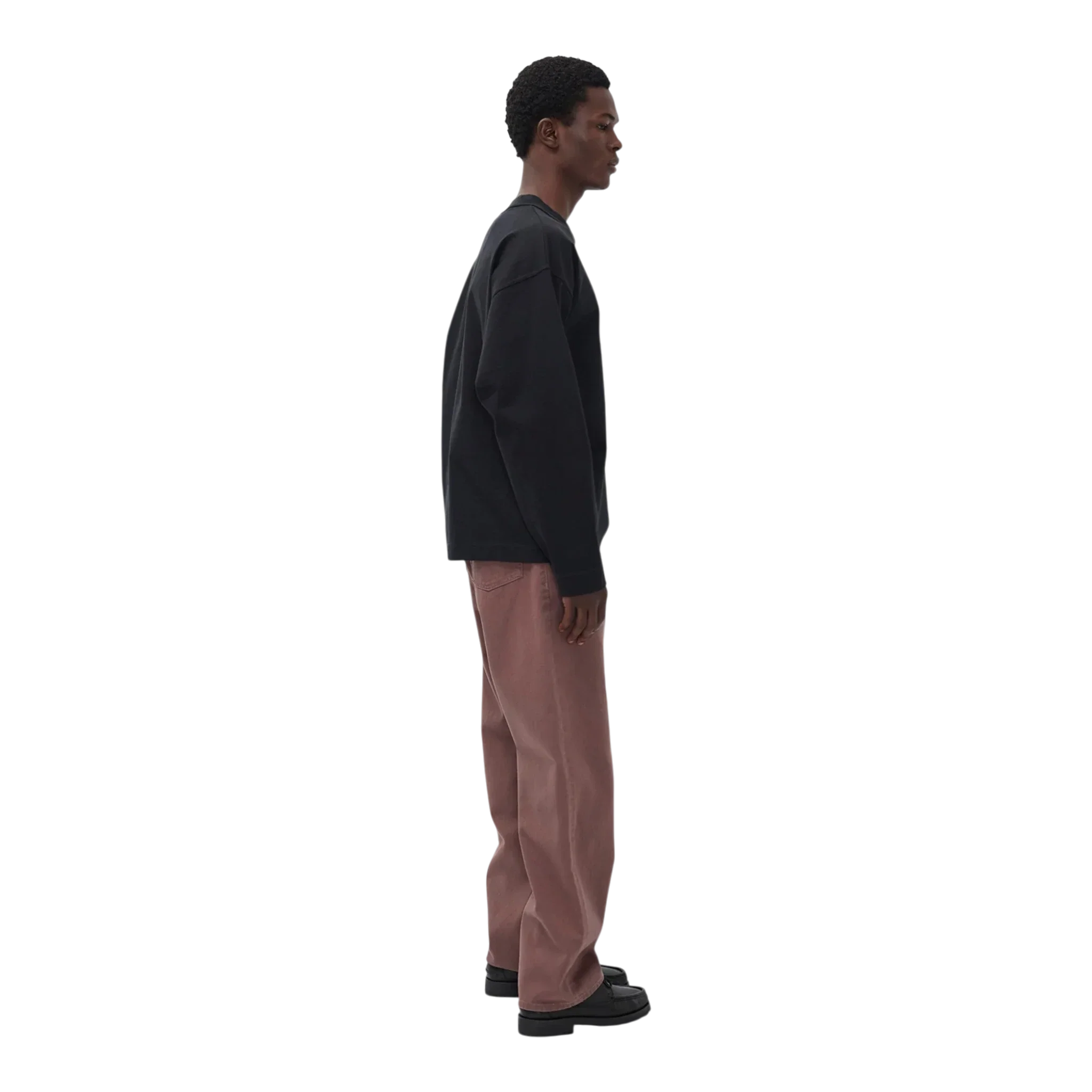Norse Projects - Korshavn Relaxed 5 Pocket Heavy Twill - Peppercorn - Image 4