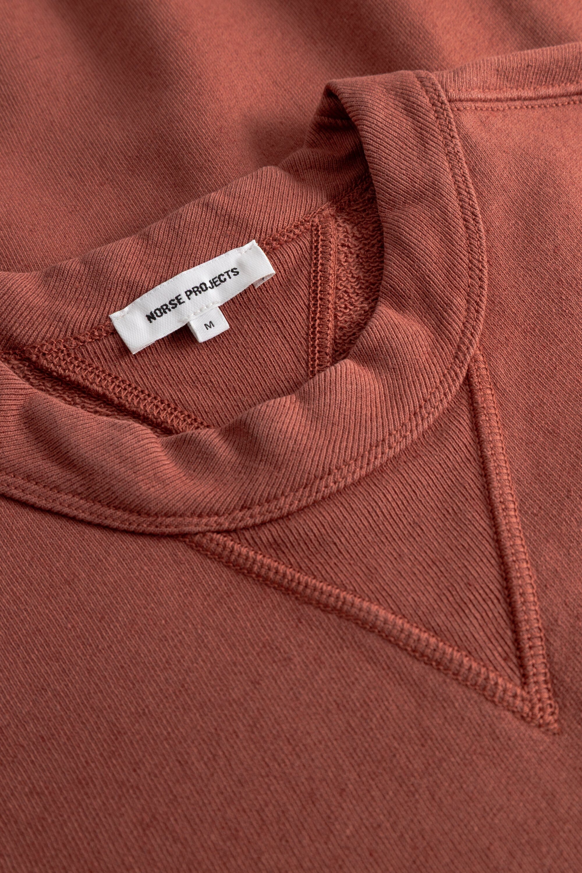 Norse Projects - Kulhuse Cotton Linen Loopback Sweatshirt - Cowhide - Image 3