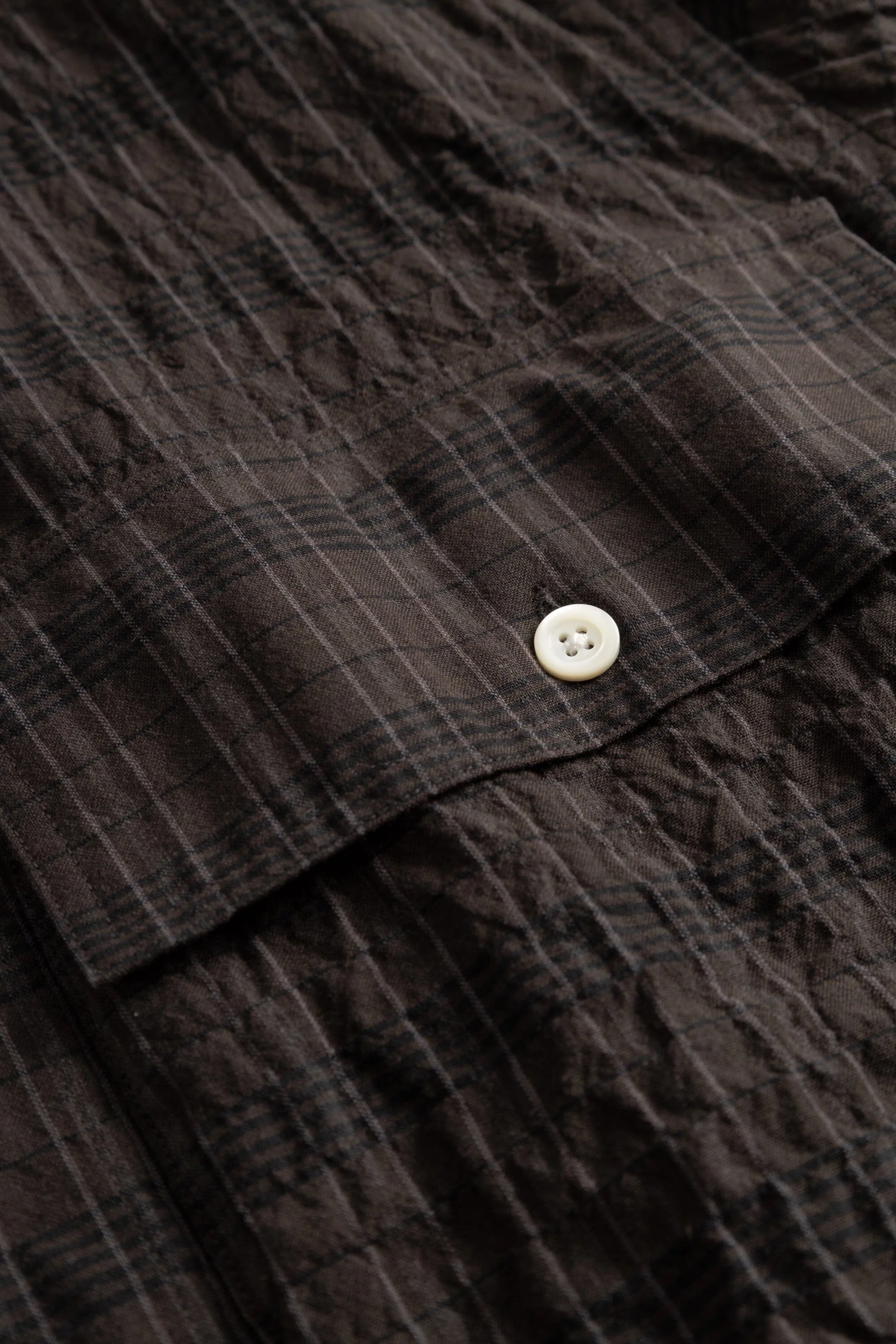 Norse Projects - Mols Hunting Check Shirt - Delicioso Brown - Image 5
