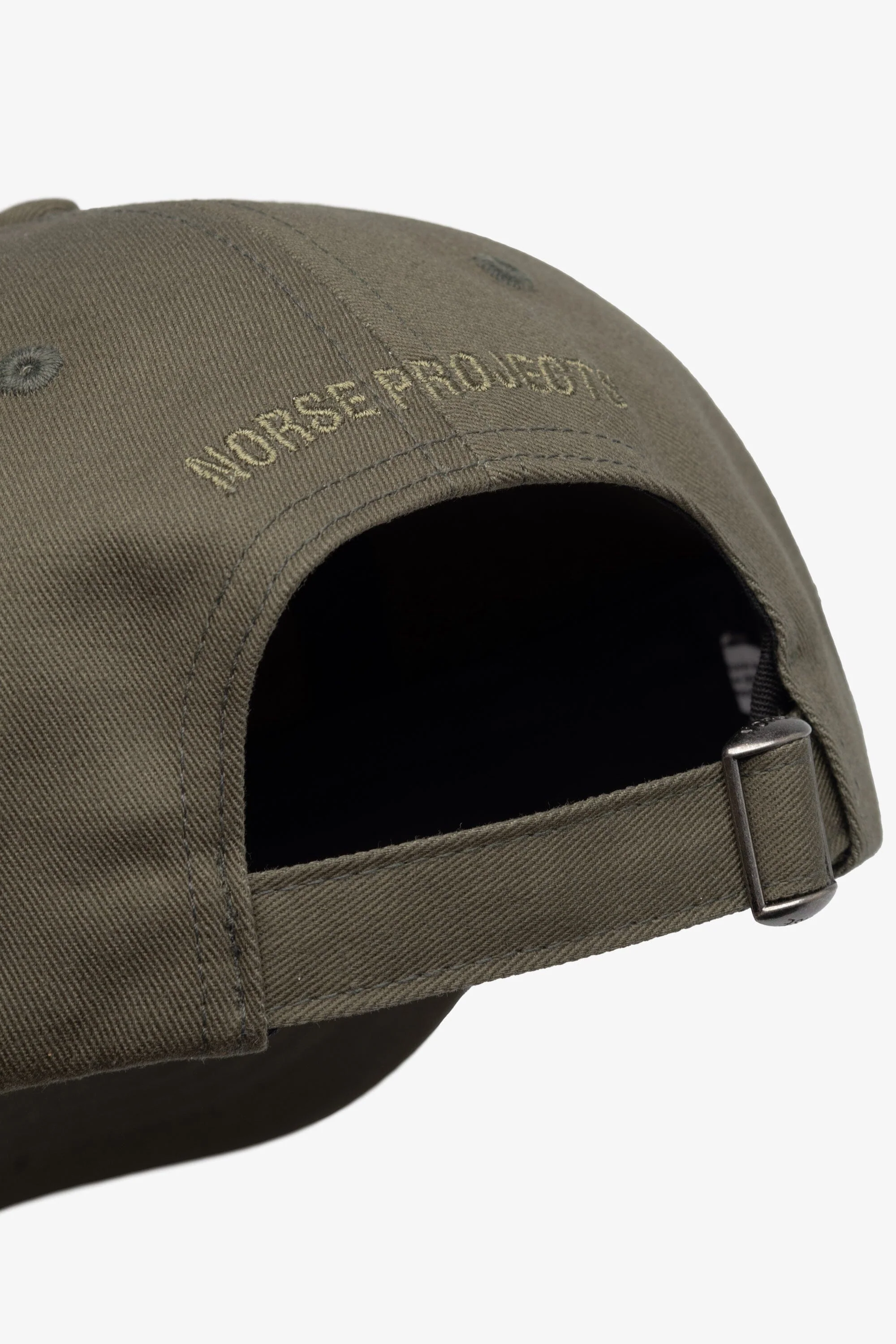 Norse Projects - Twill Sports Cap - Olive Night - Image 3