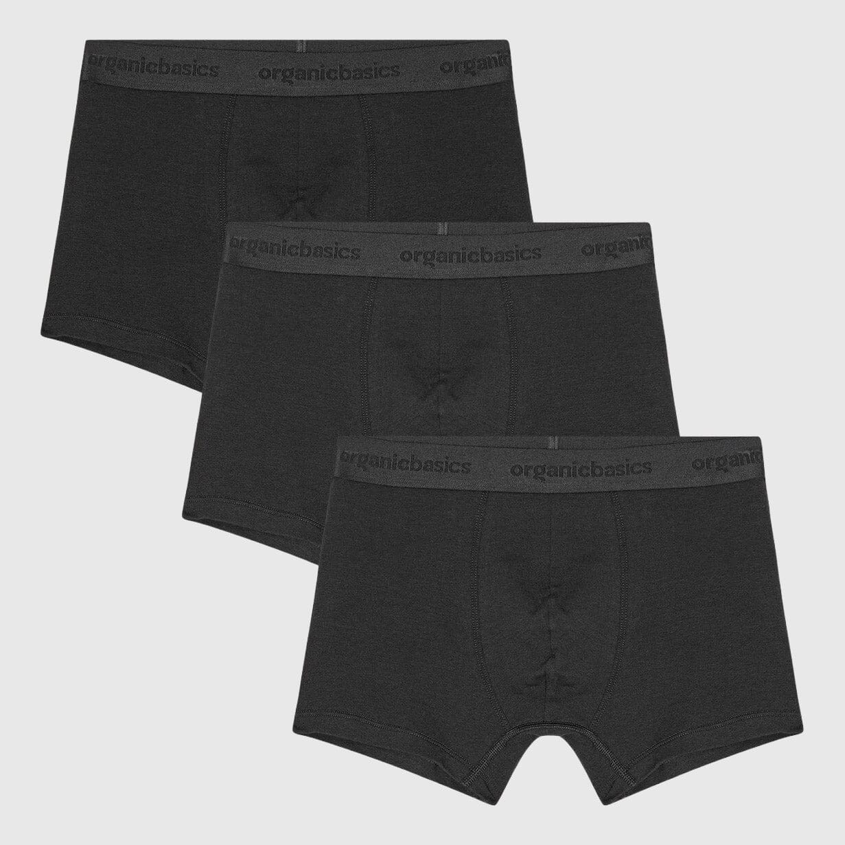 Organic Basics - Core Trunks 3-Pack - Black