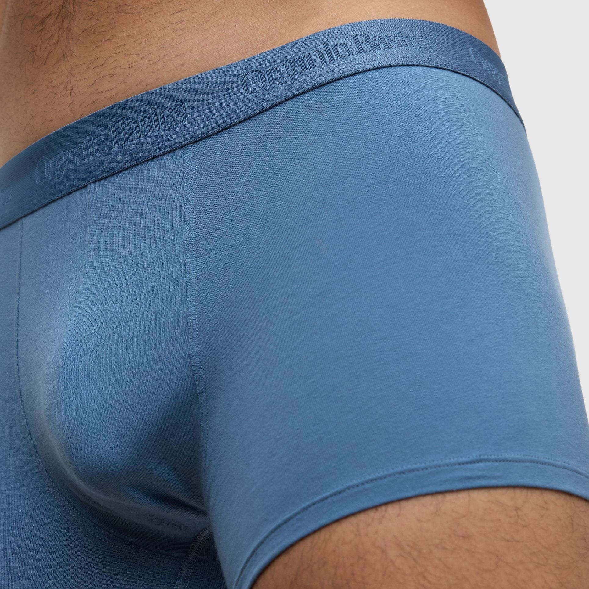 Organic Basics - Core Trunks 3-Pack - Cloudy Blue / Stone Blue / Midnight Blue - Image 4