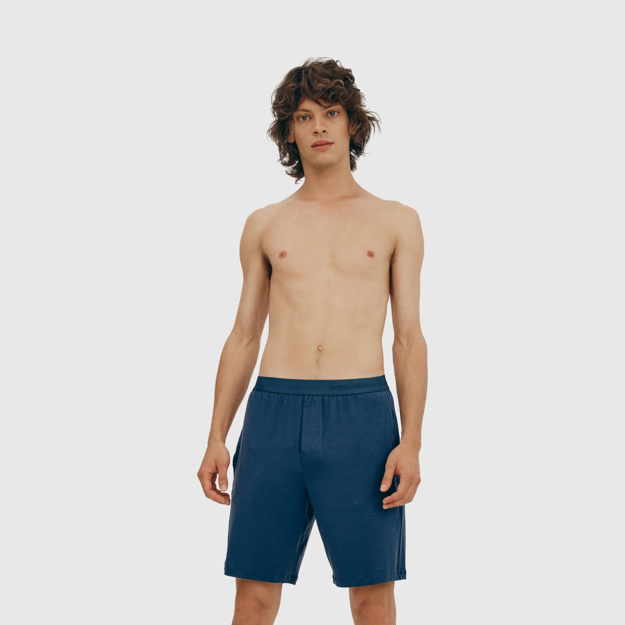 Organic Basics - Soft Touch Underwear Shorts - Midnight Blue