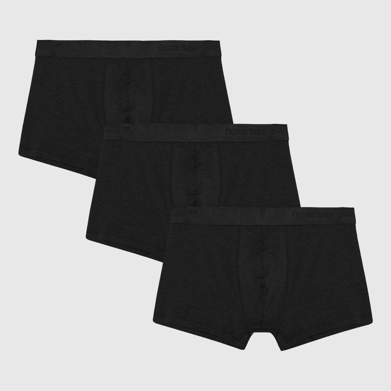 Organic Basics - Soft Touch Trunks 3-pack - Black