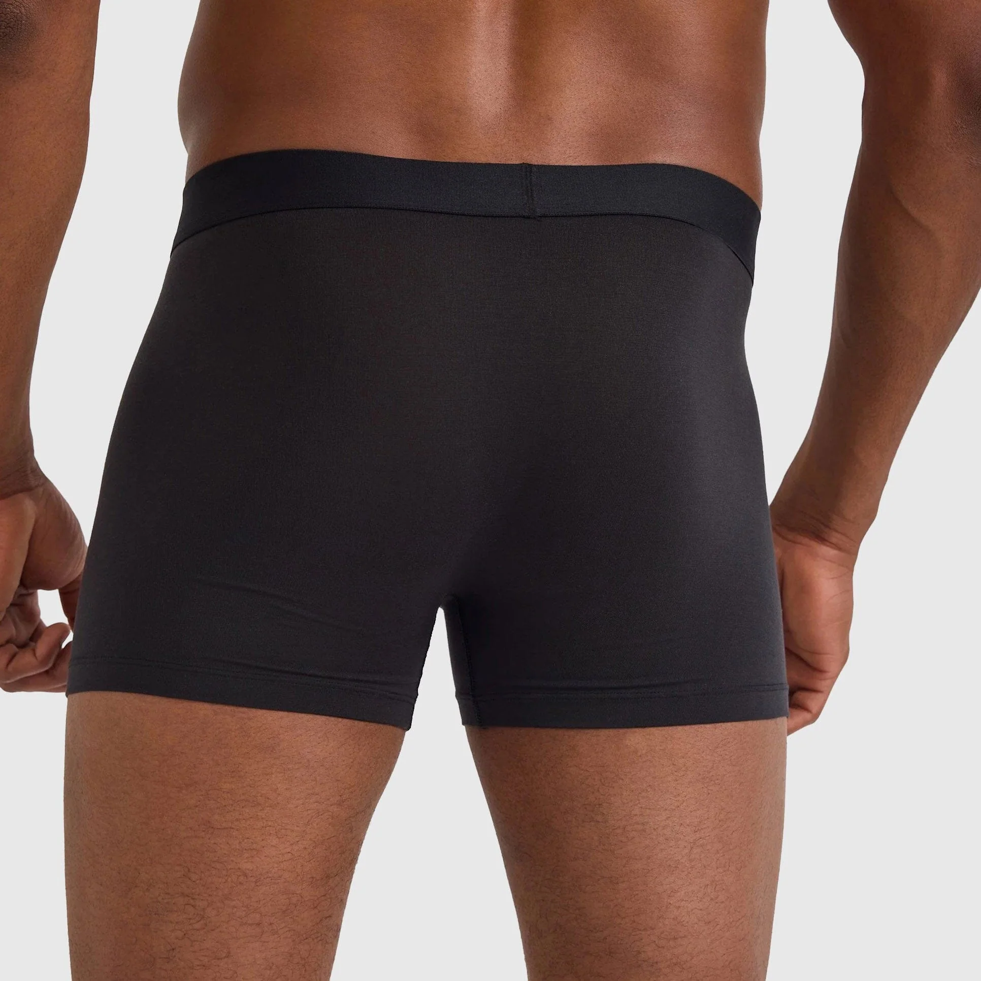 Organic Basics - Soft Touch Trunks 3-pack - Black - Image 3