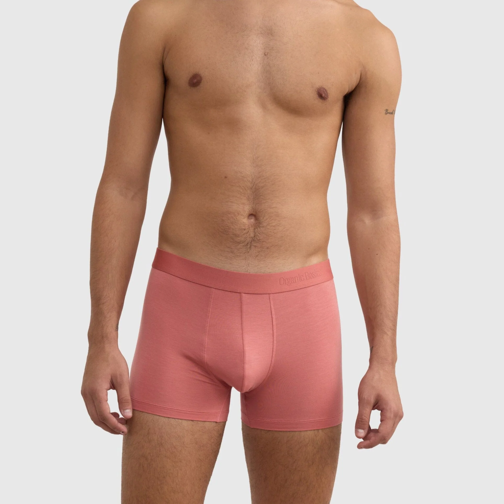 Organic Basics - Soft Touch Trunks 3-pack - Terracotta / Rich Brown / Midnight Blue - Image 2