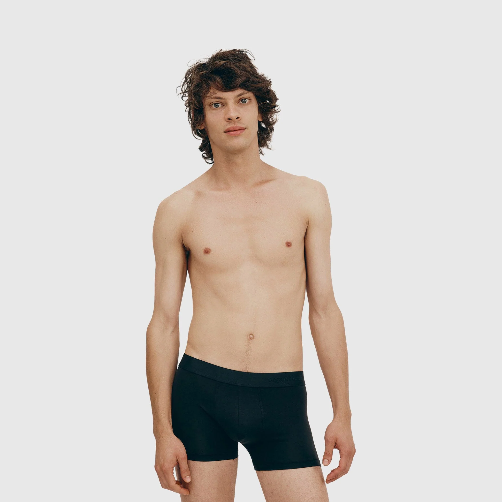 Organic Basics - Soft Touch Trunks 3-pack - Terracotta / Rich Brown / Midnight Blue - Image 4