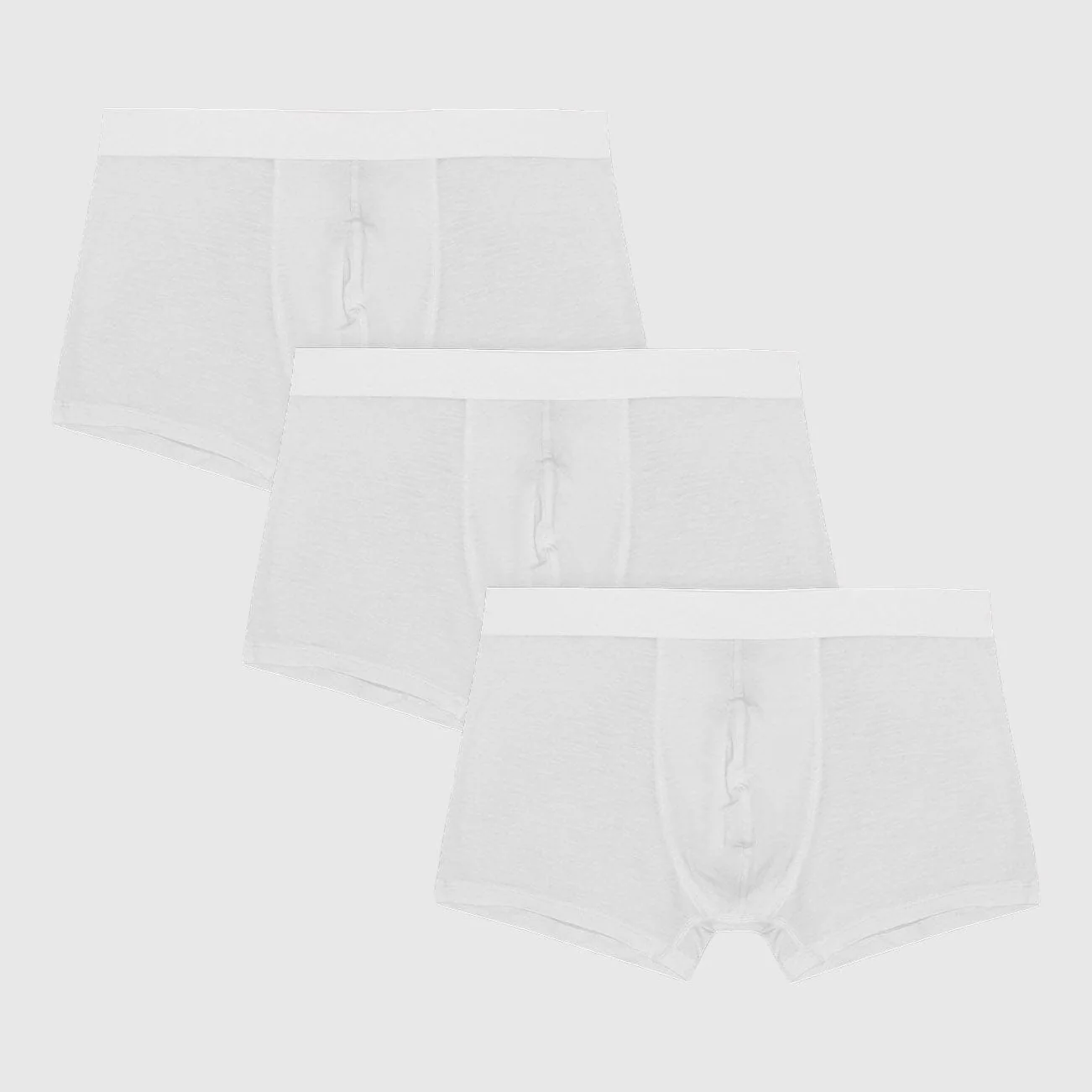 Organic Basics - Soft Touch Trunks 3-pack - White
