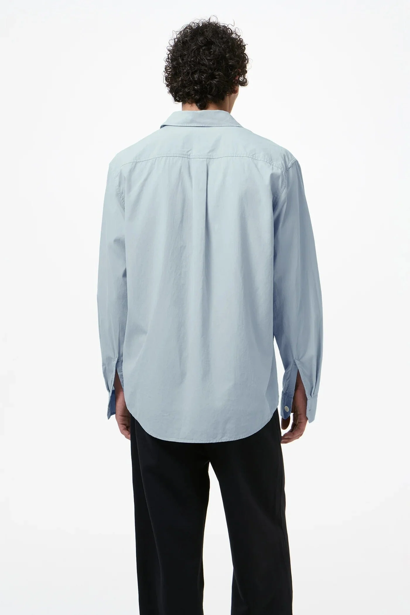 Our Legacy - Beyond Shirt - Powder Blue Liquid Poplin - Image 6