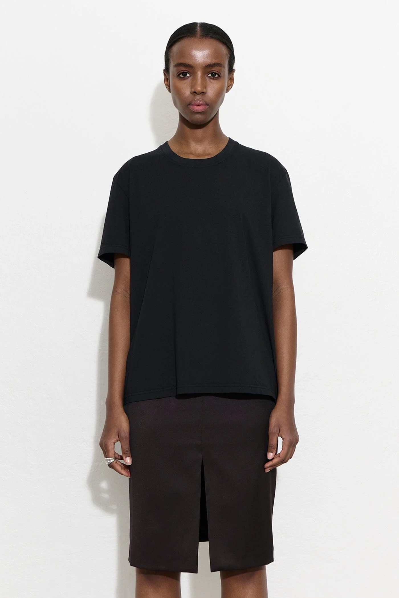Our Legacy - Classic T-shirt - Black Clean Jersey - Image 3