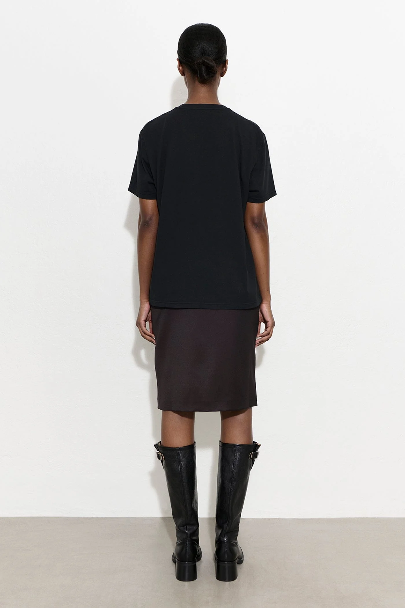 Our Legacy - Classic T-shirt - Black Clean Jersey - Image 4