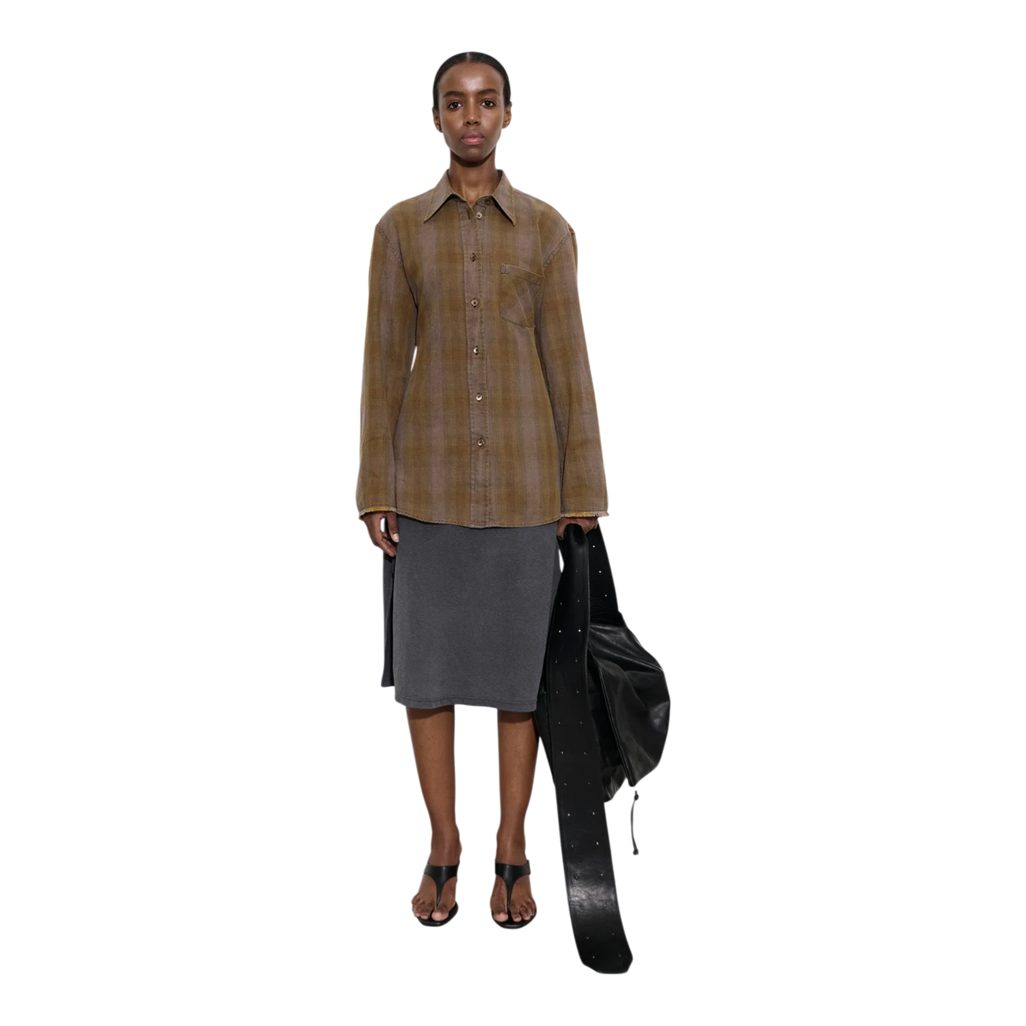 Our Legacy - Daisy Shirt - Dakota Flannel Check - Image 4