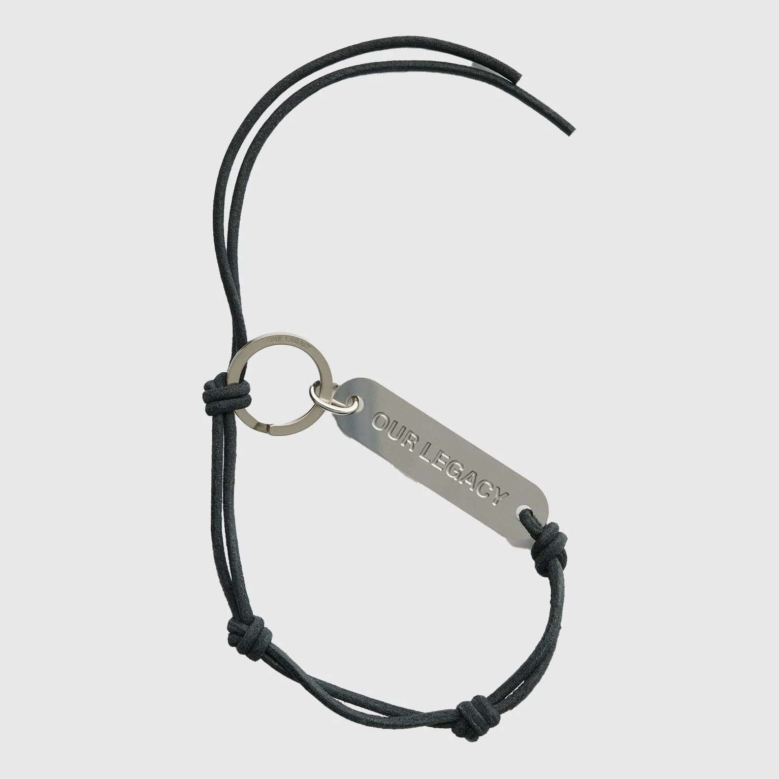 Our Legacy - Ladon Key Ring - Black Leather