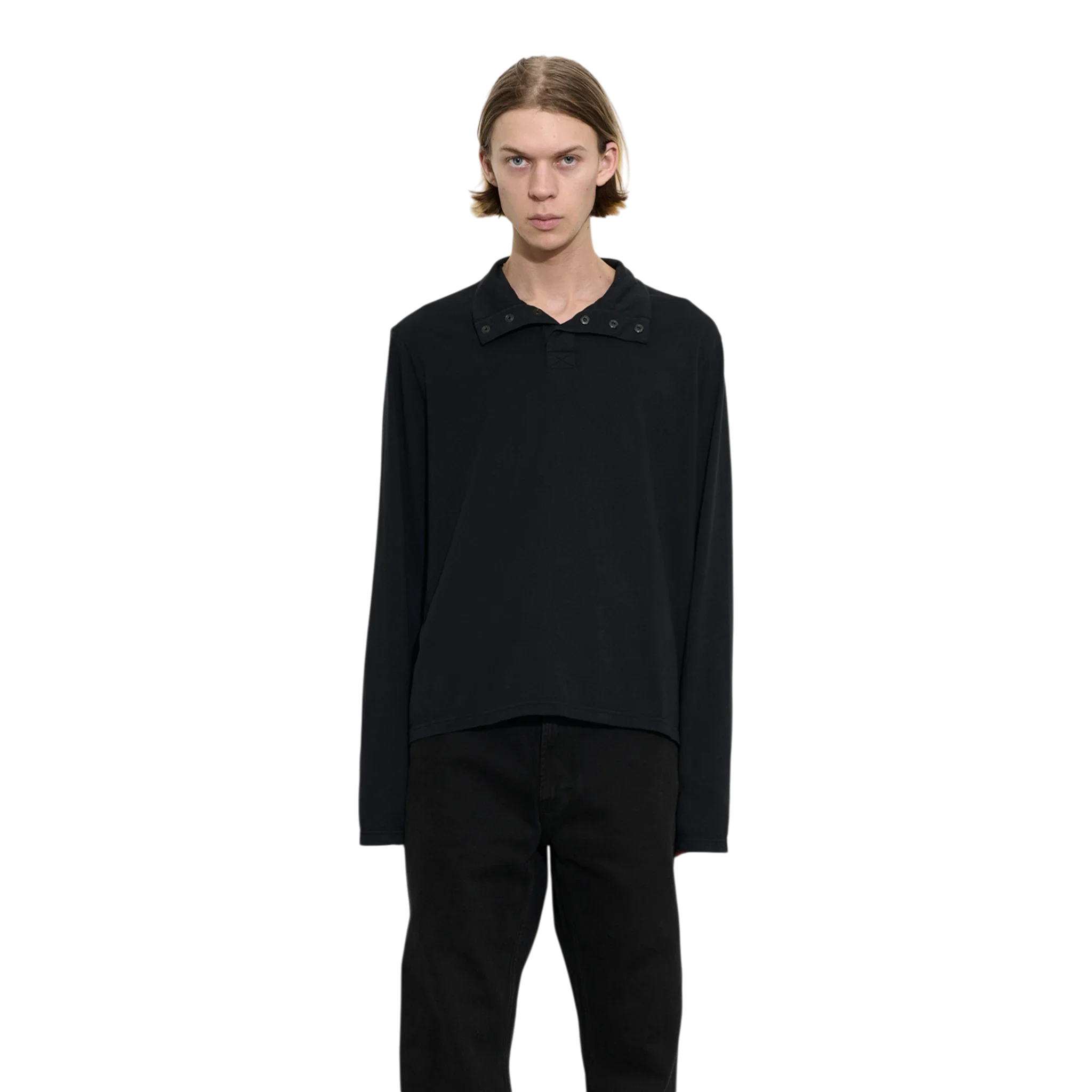 Our Legacy - Storm Longsleeve - Black Clean Jersey - Image 3
