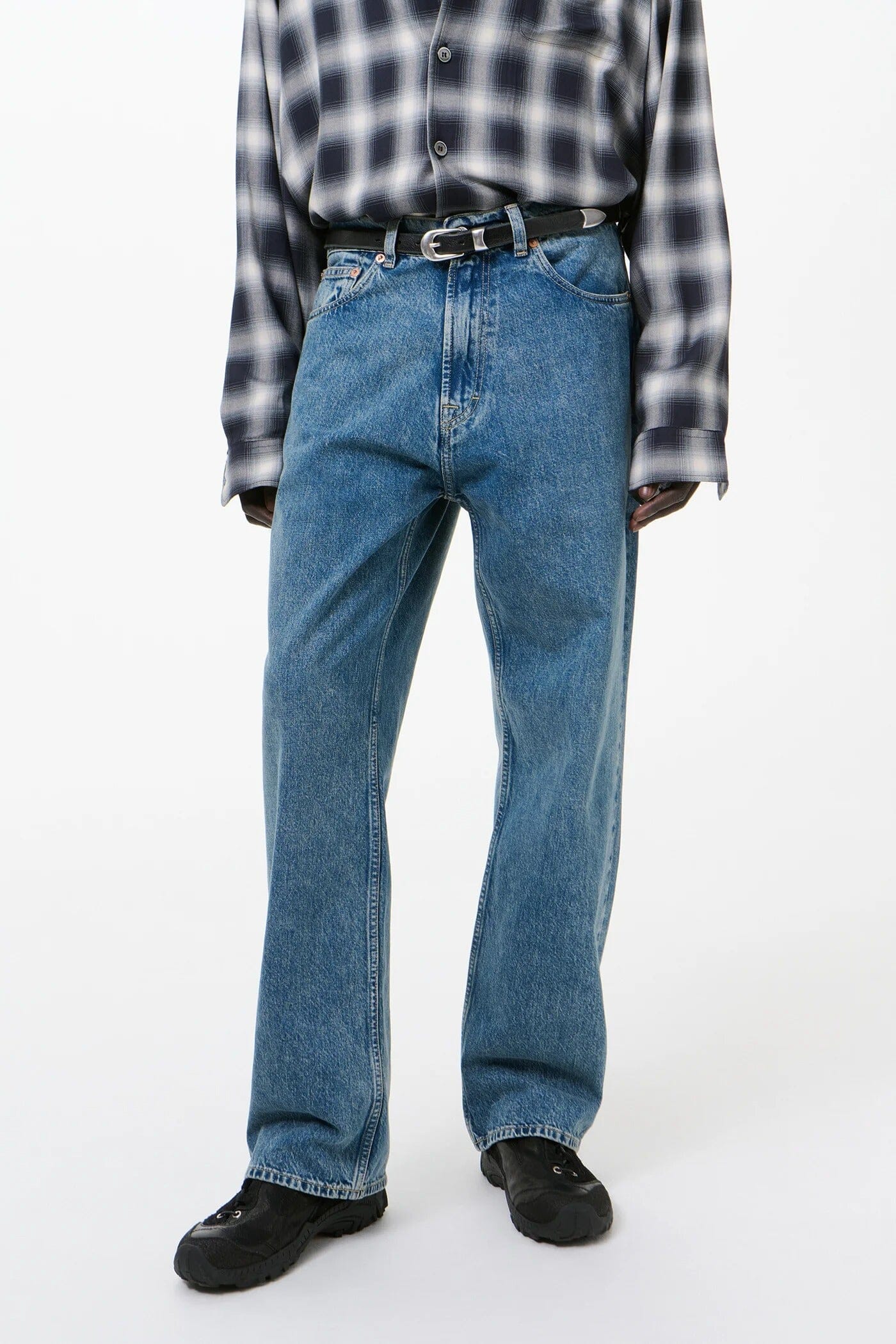 Our Legacy - Third Cut Jeans - Tech Wash Blue - Image 3