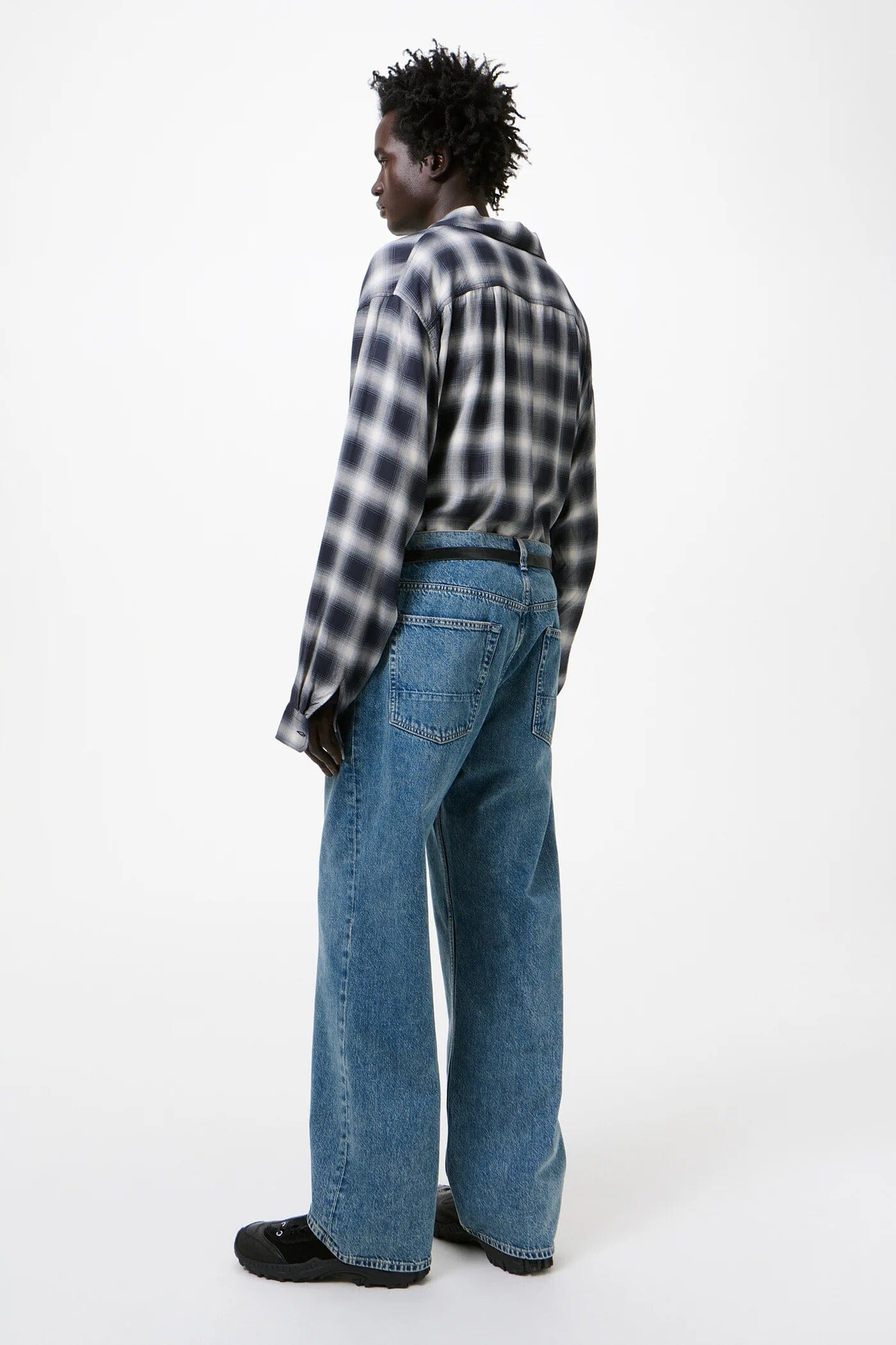 Our Legacy - Third Cut Jeans - Tech Wash Blue - Image 4