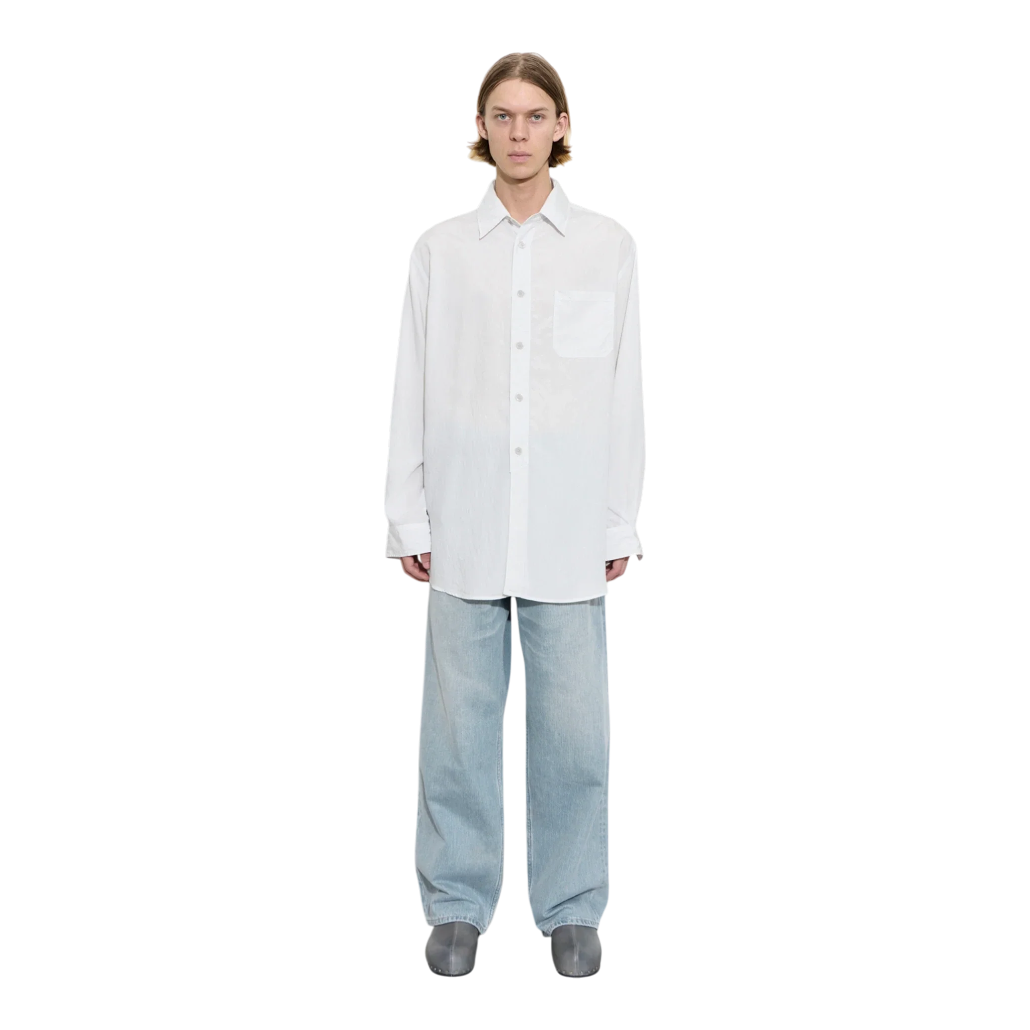 Our Legacy - Vast Shirt - Midnight Line Stripe Modalux - Image 3