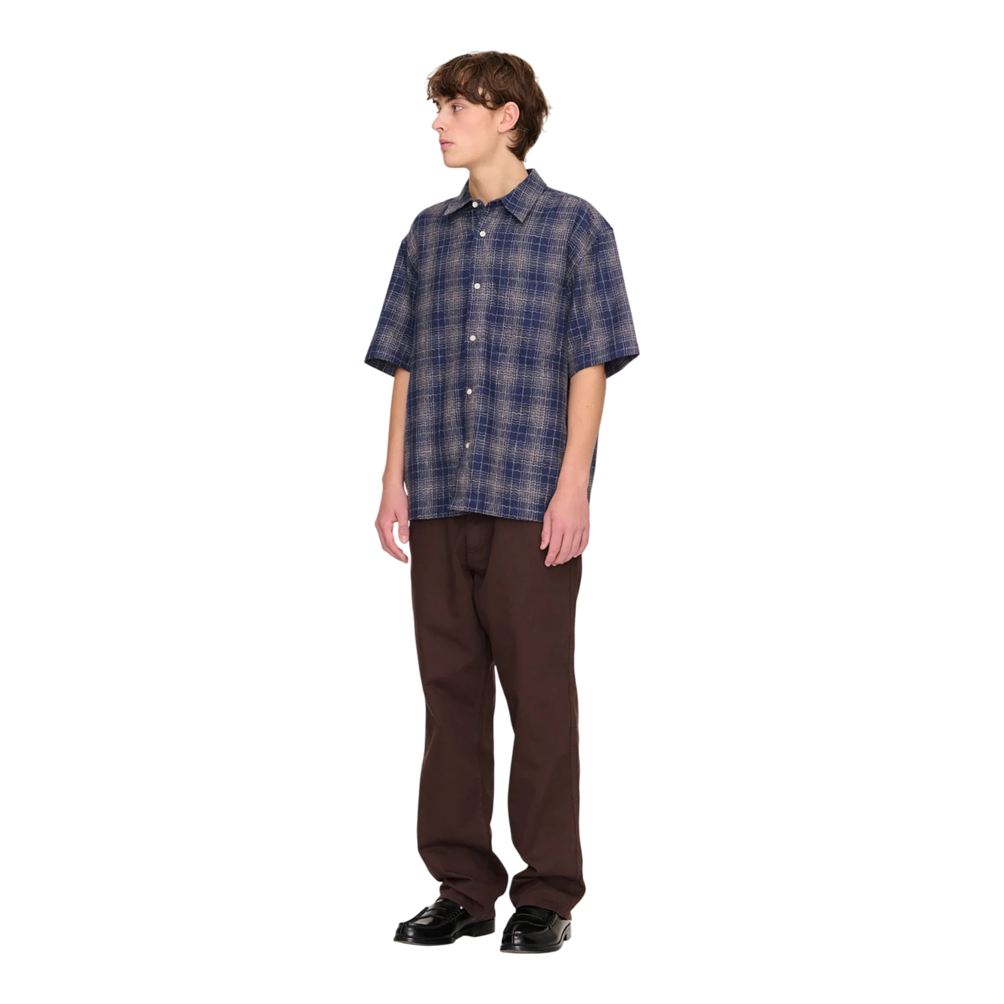 Palmes - Checkered Shirt - Blue - Image 4