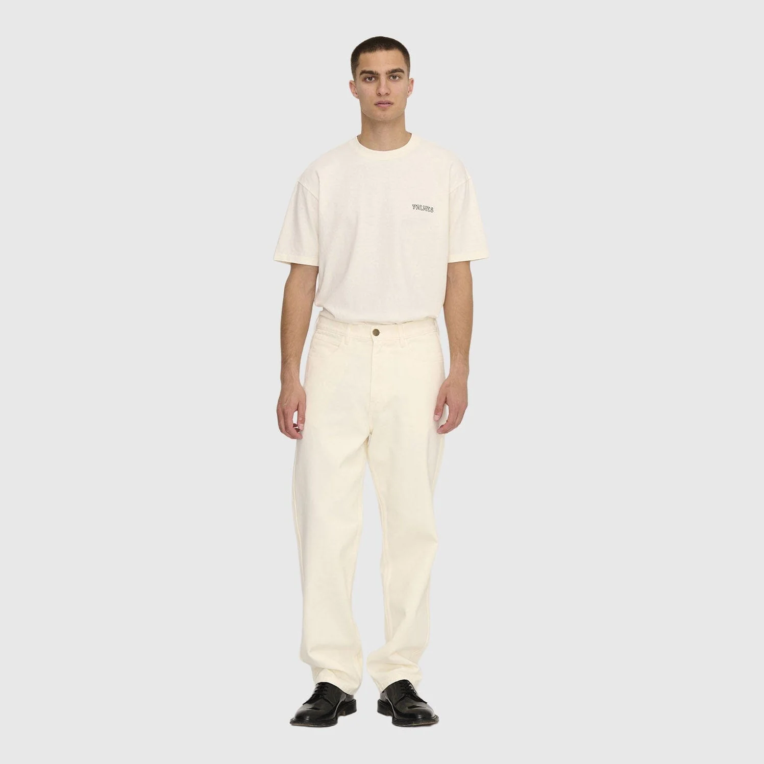 Palmes - Coarse Trousers - Broken White - Image 6