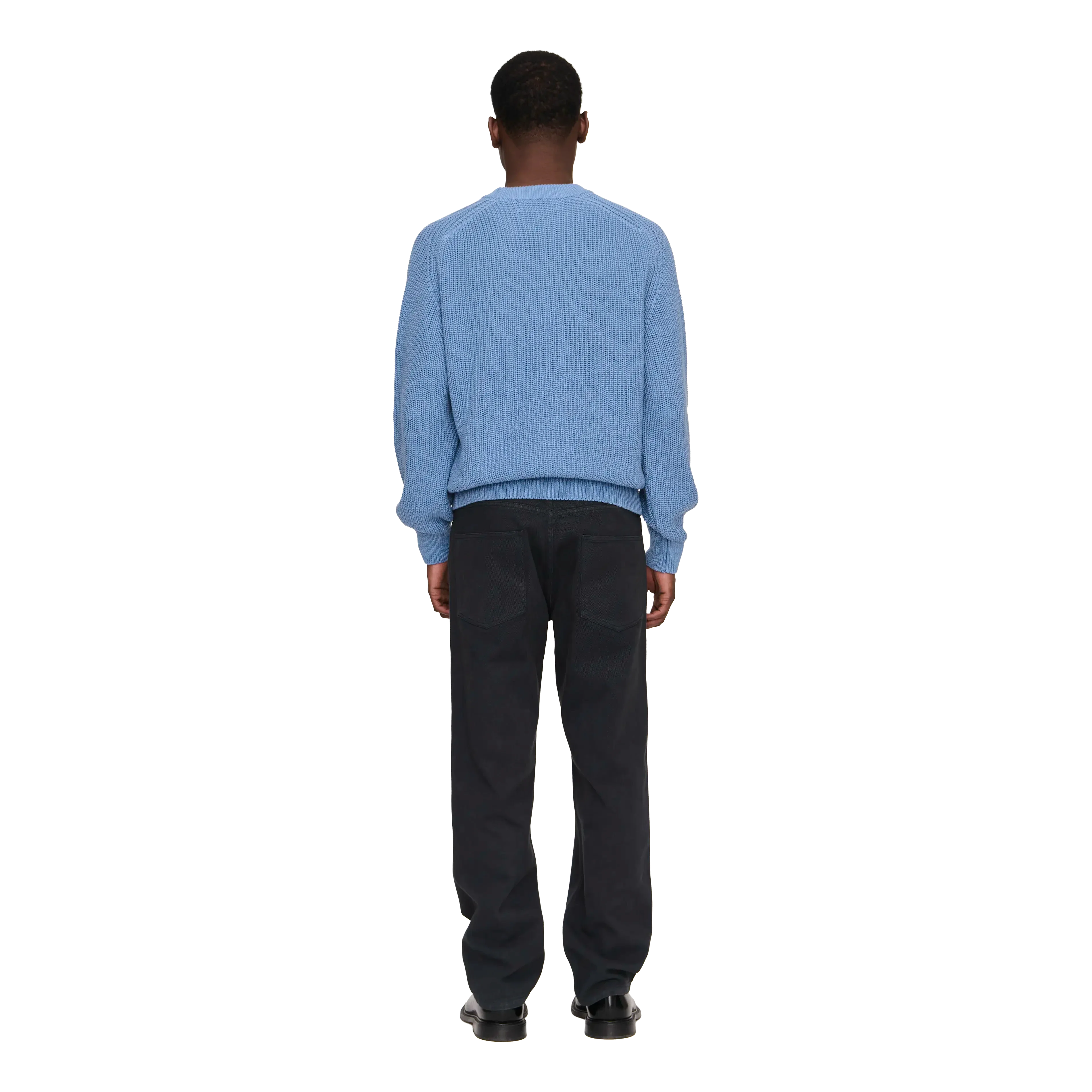 Palmes - Knitted Sweater - Baby Blue - Image 4