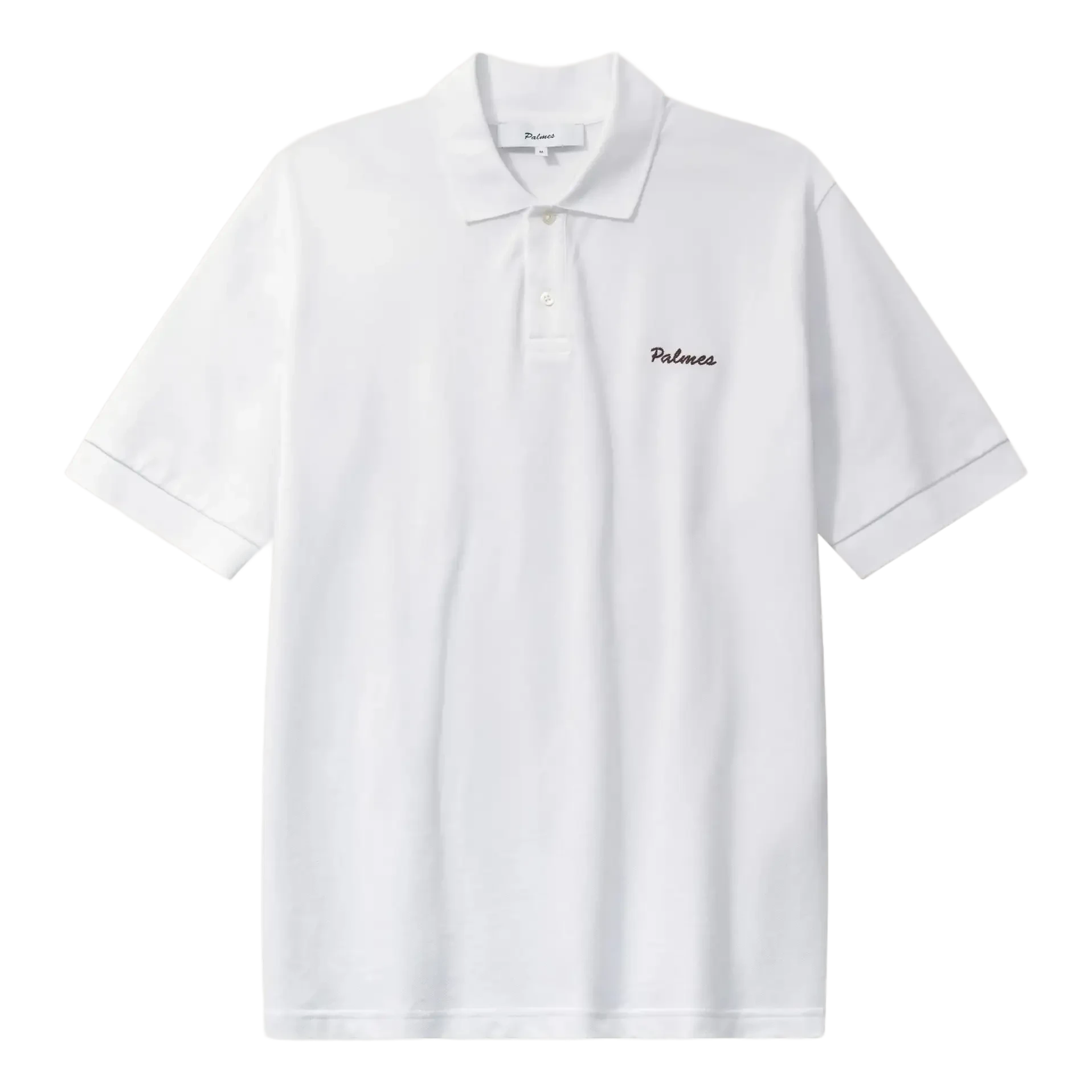 Palmes - Logo Pique Polo - White