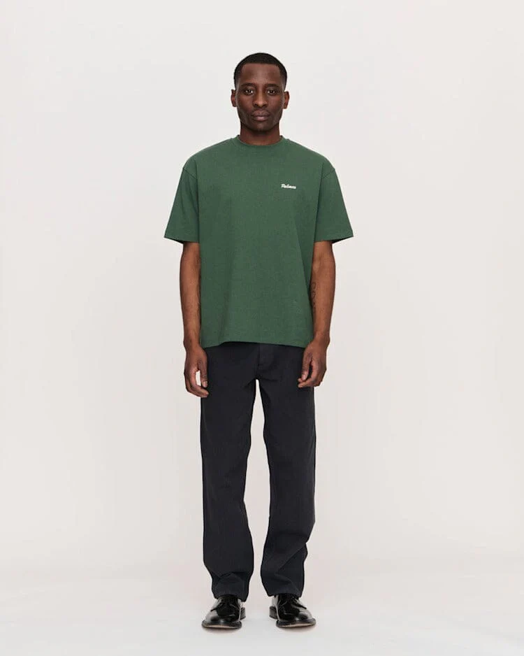 Palmes - Logo T-Shirt - Dark Green - Image 2