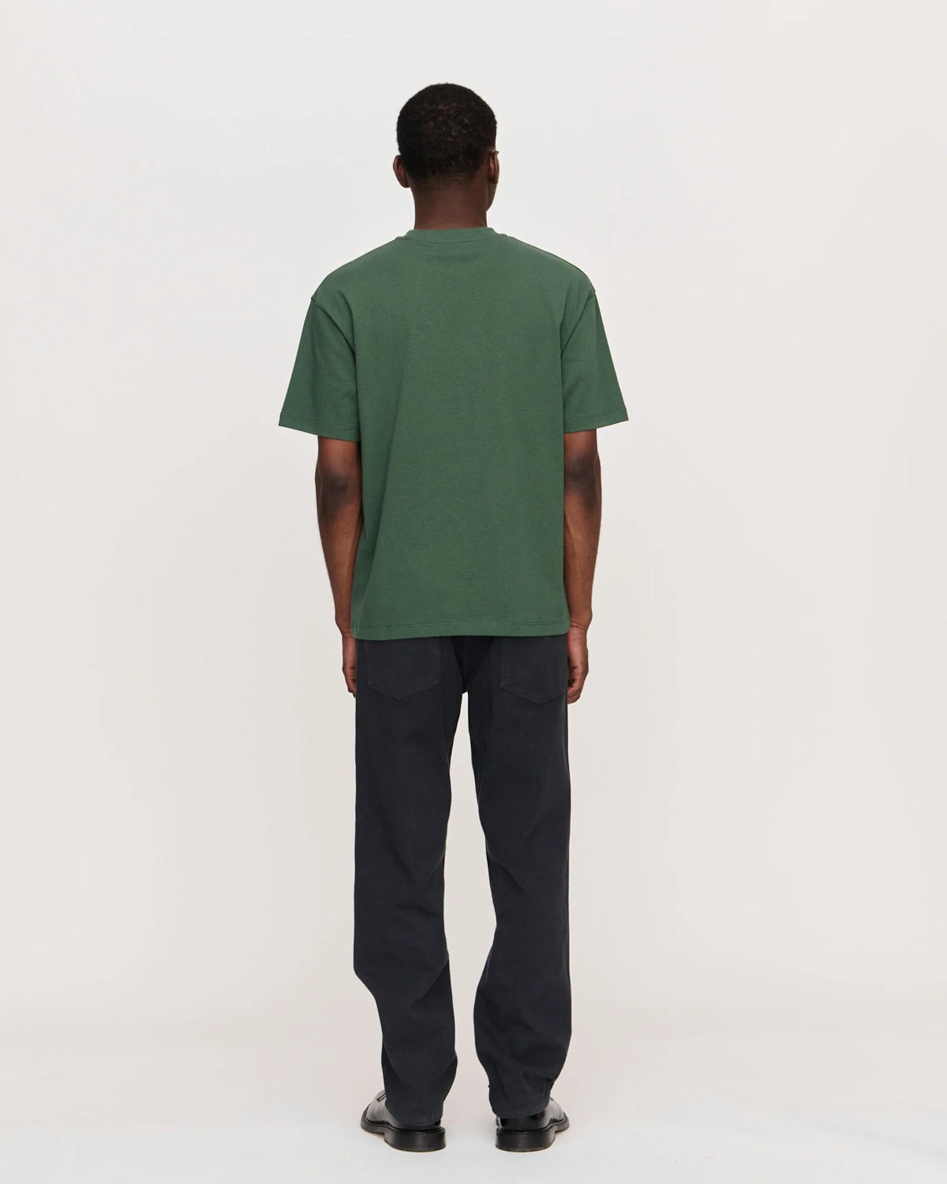 Palmes - Logo T-Shirt - Dark Green - Image 4