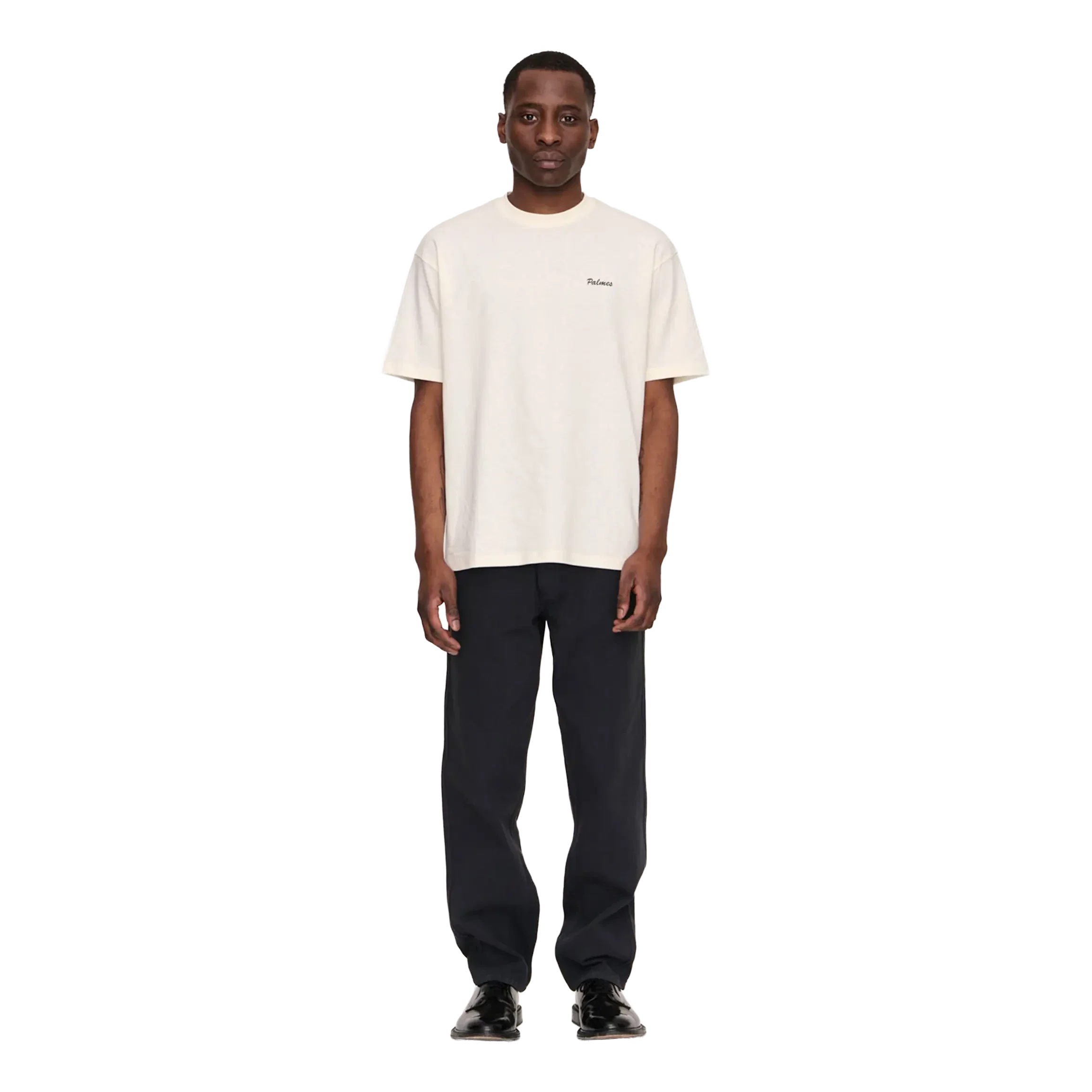 Palmes - Logo T-Shirt - Off-White - Image 2