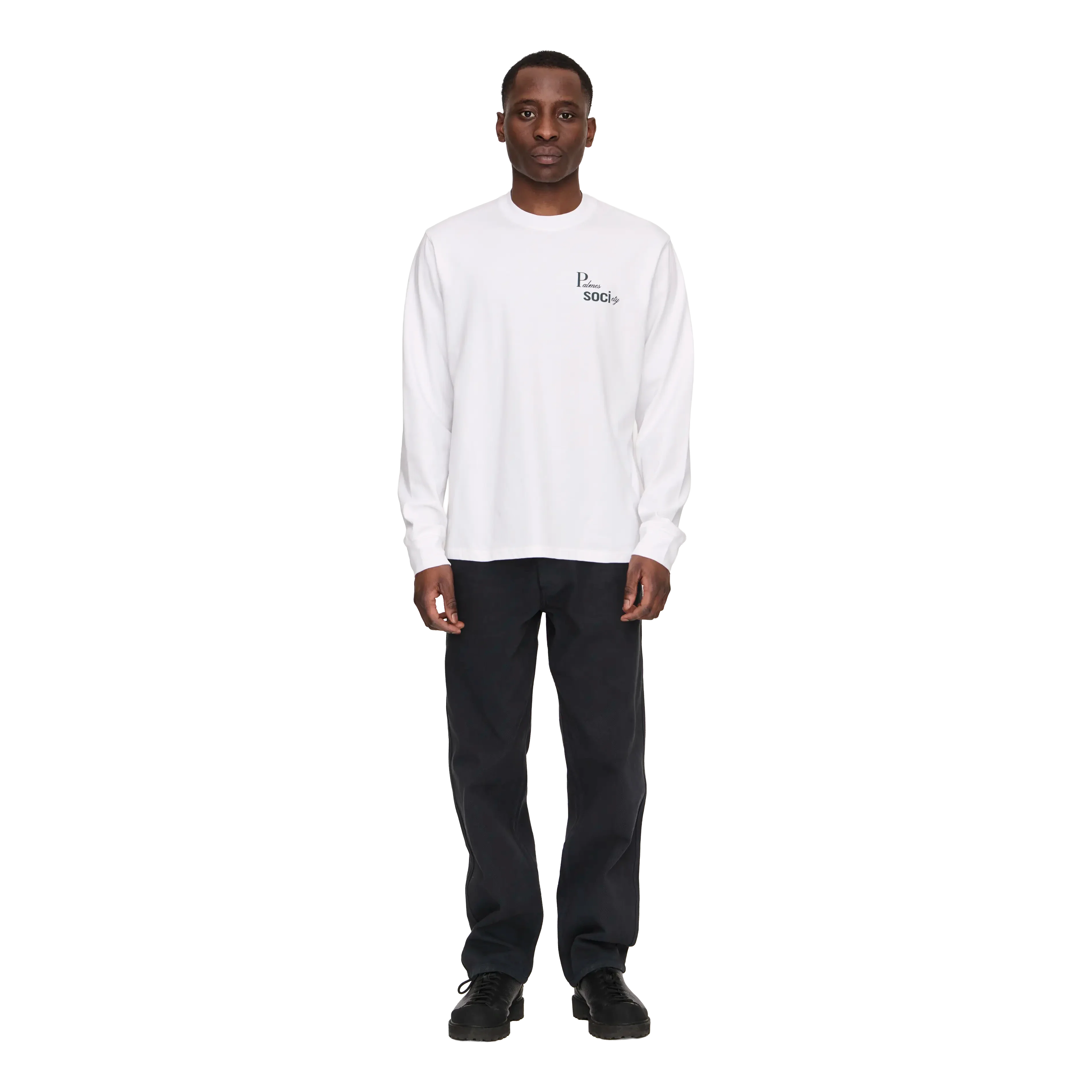 Palmes - Piano LS T-Shirt - White - Image 2