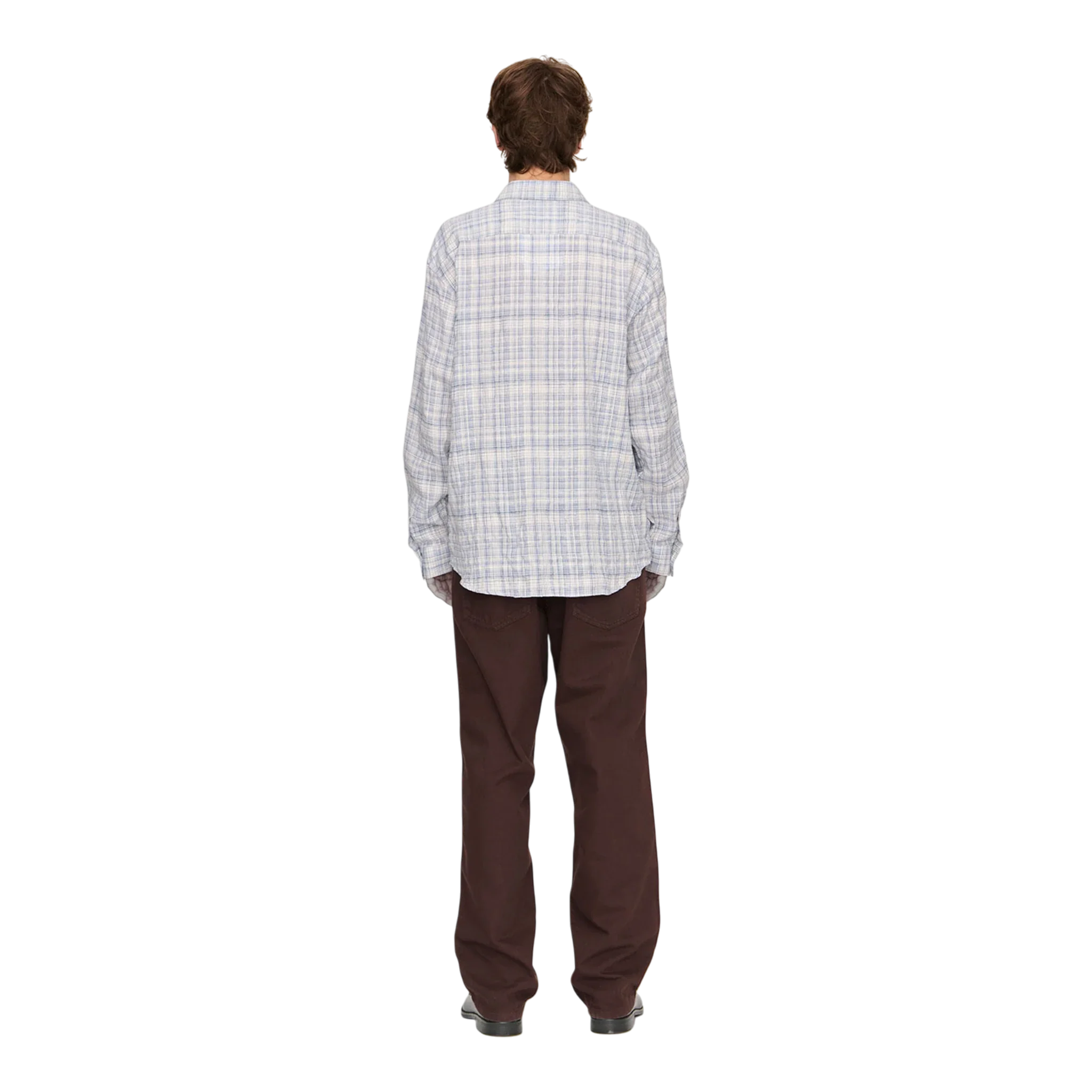 Palmes - Wrinkle Shirt - Sky Blue - Image 4