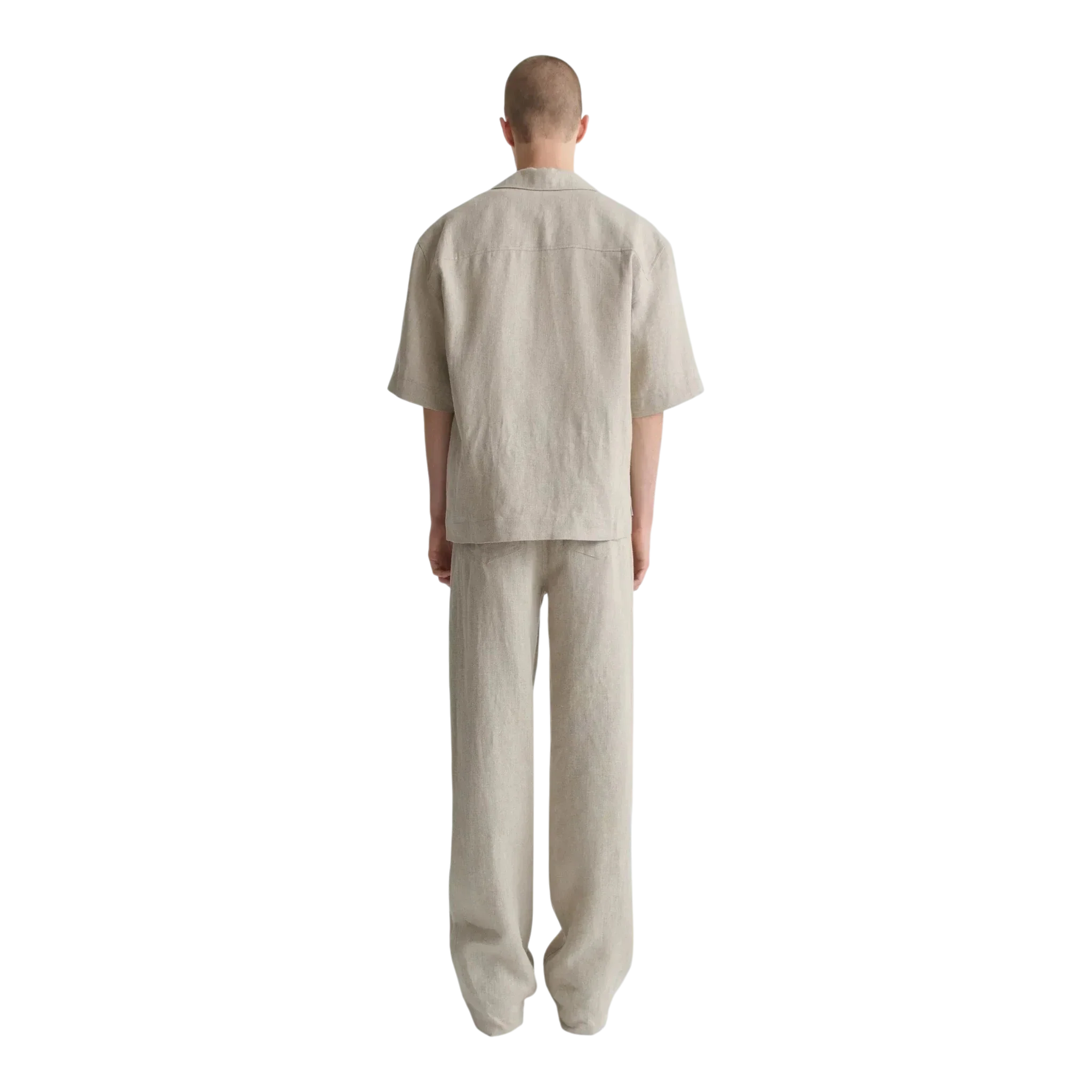 Séfr - Dao Shirt - Beige Concrete Linen - Image 6