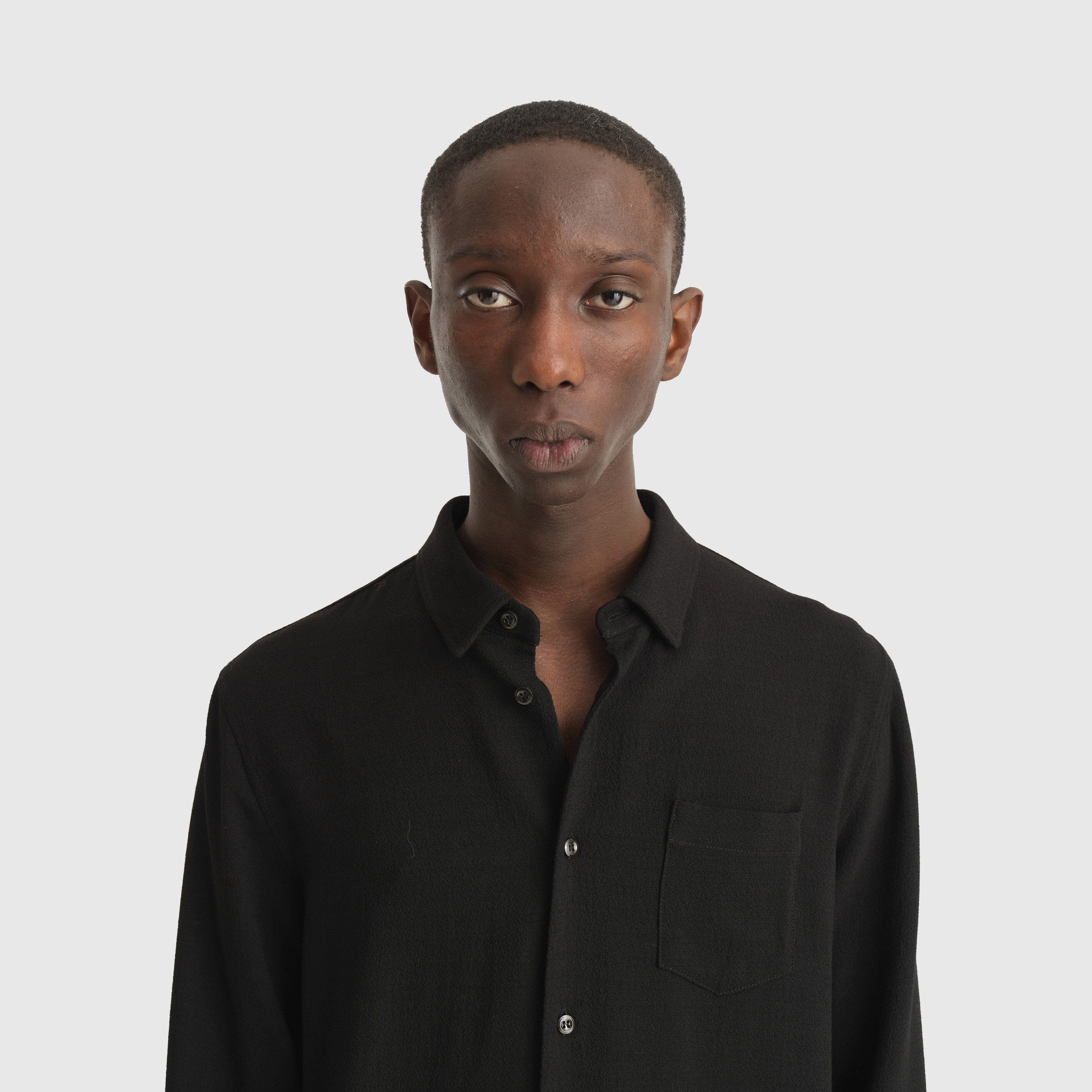 Séfr - Hampus Shirt - Black - Image 3