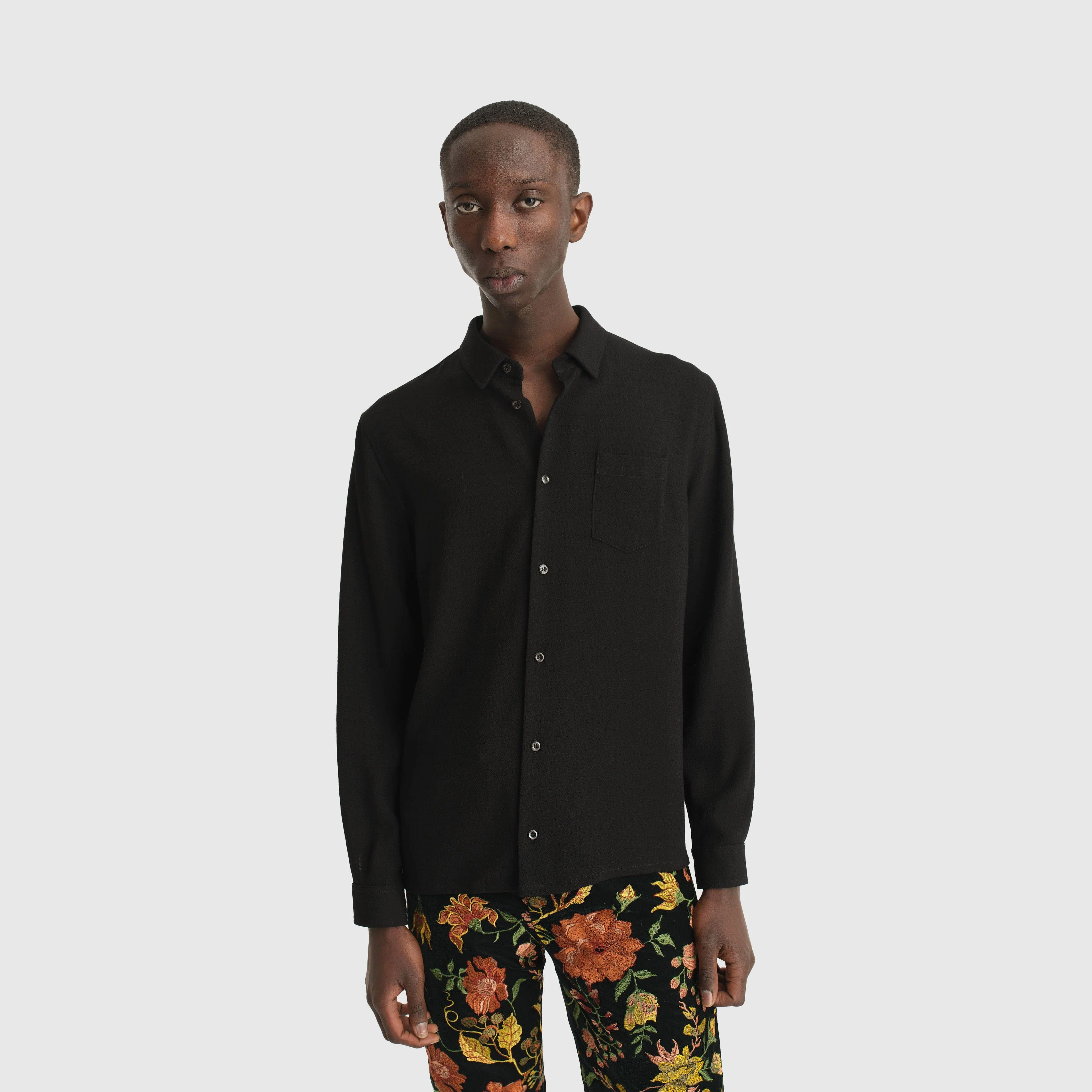 Séfr - Hampus Shirt - Black - Image 4