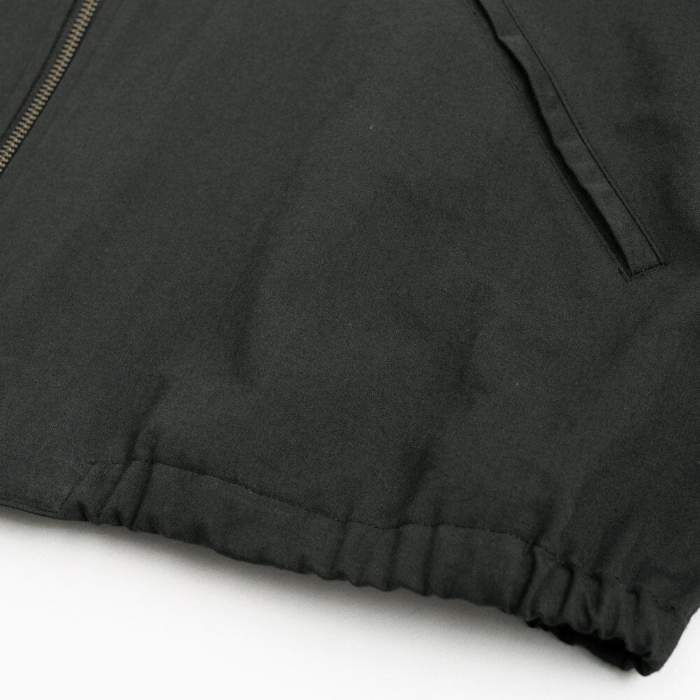 Still by Hand - Zip Up Moleskin Blouson - Dark Green - Image 3