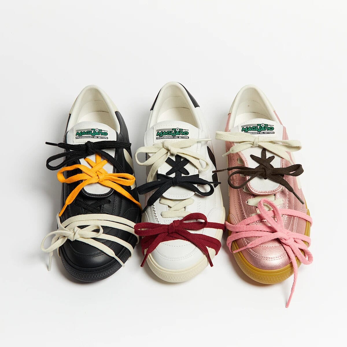 Veja - Panenka x Magliano leather sneakers - Nacre - Image 5