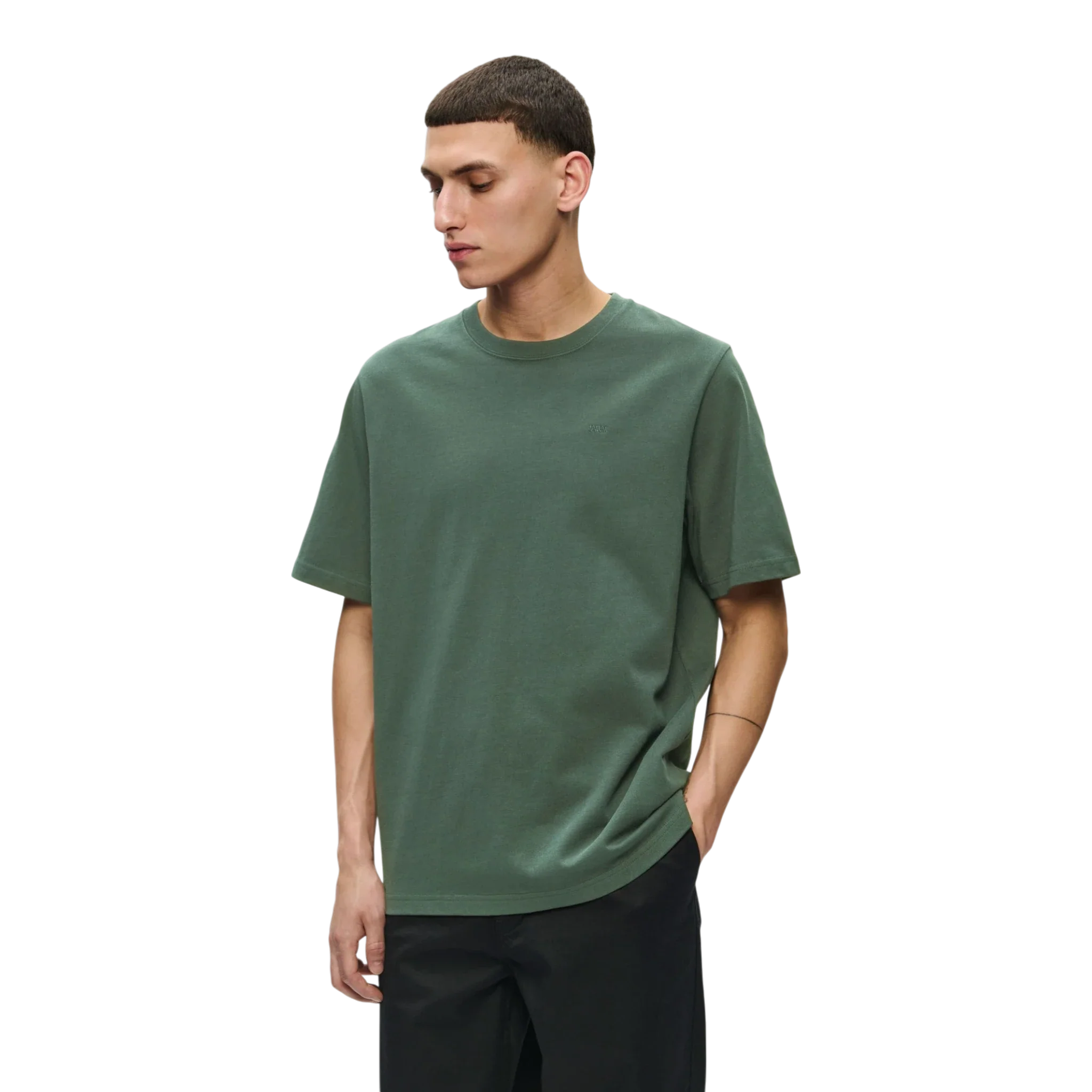 Wood Wood - Bobby Tee - Dark Forest - Image 2