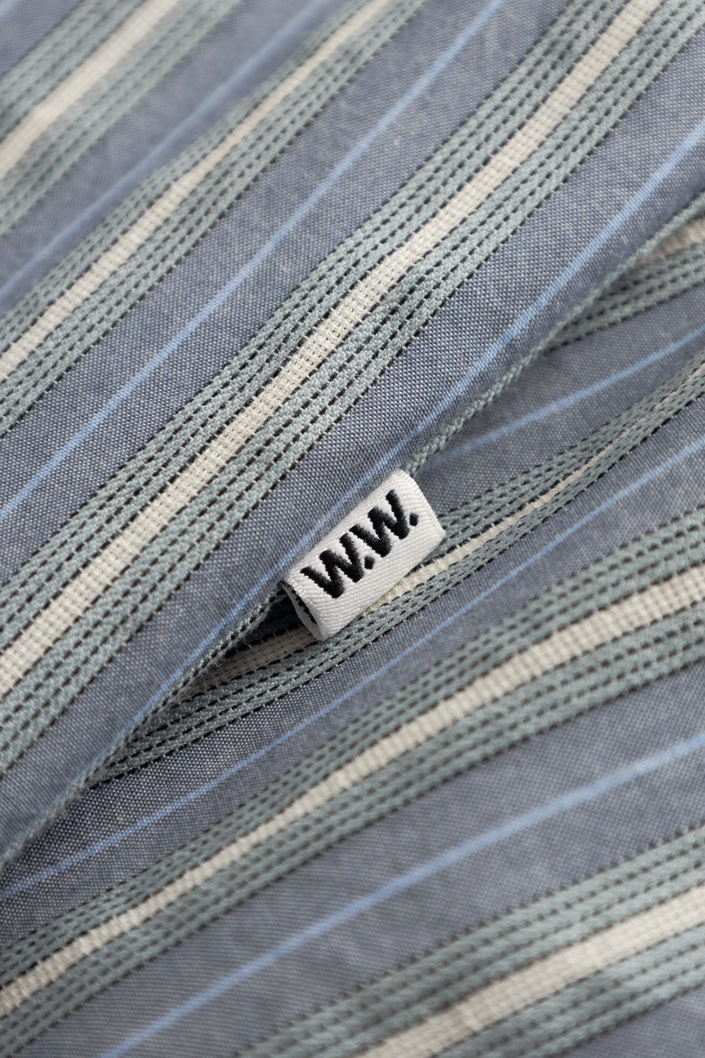 Wood Wood - Carter Shirt - Vintage Blue Stripe - Image 6