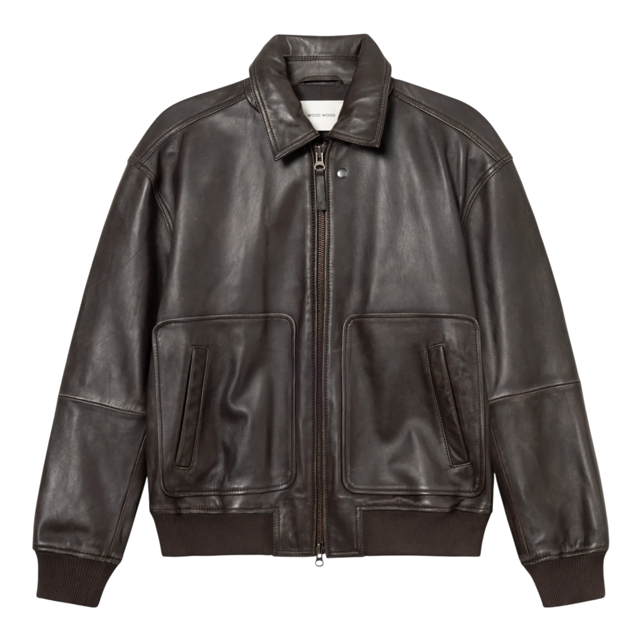Wood Wood - Krede Bomber Jacket - Chocolate Plum