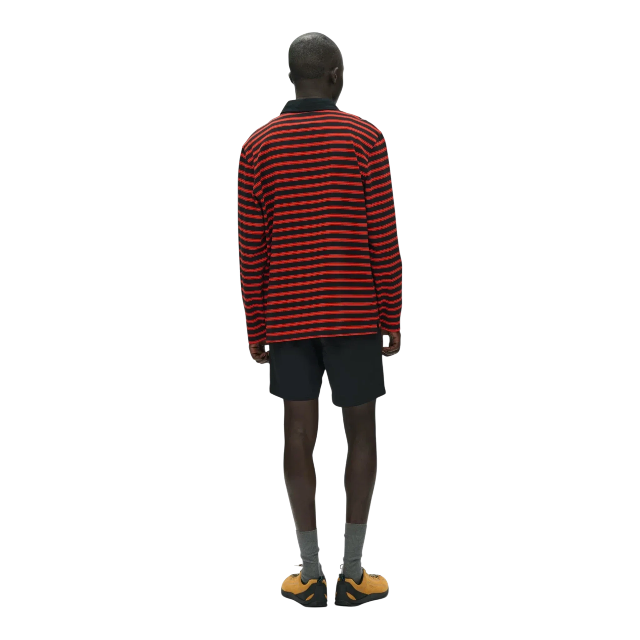 Wood Wood - Landon Polo - Poinciana Stripe - Image 4