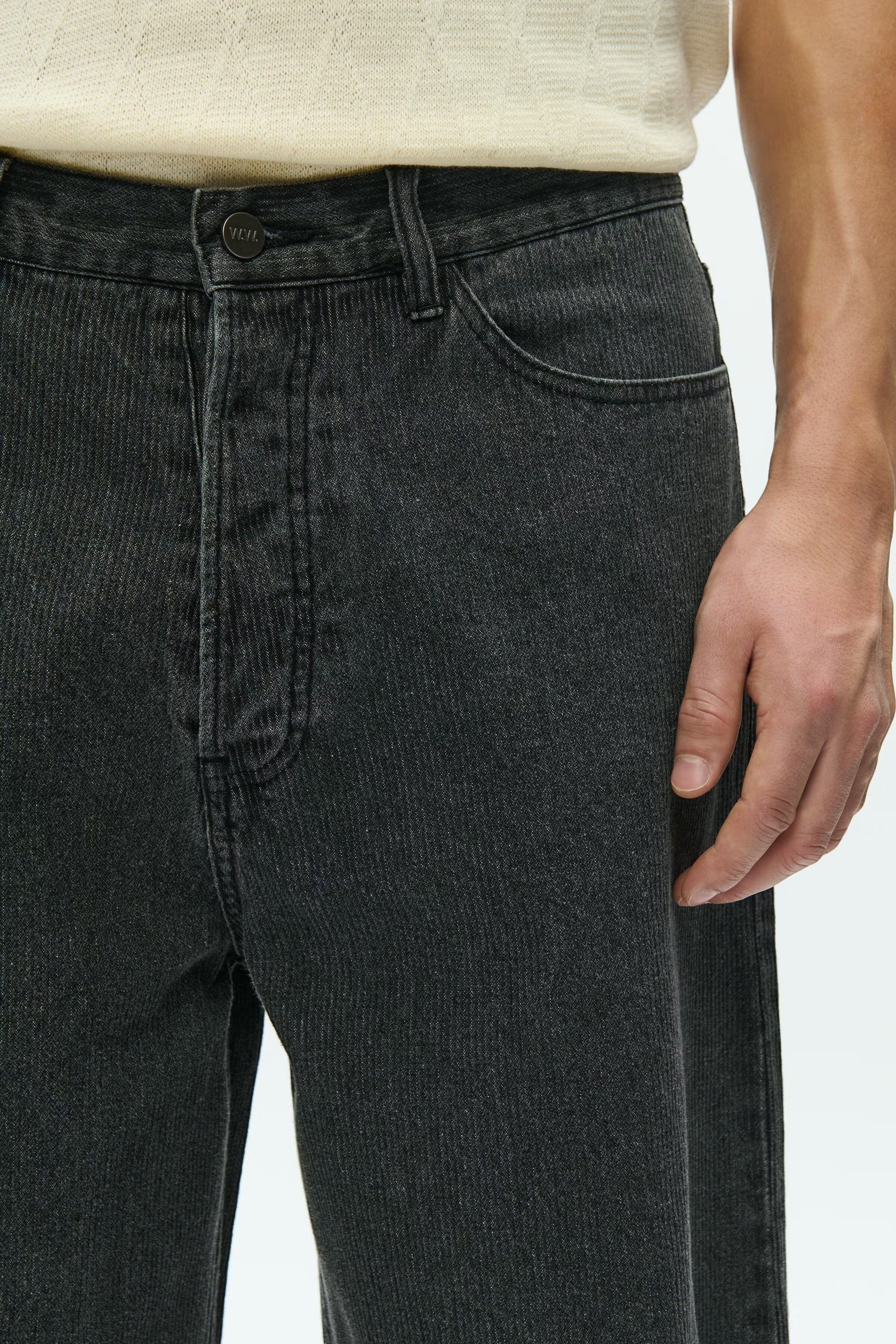 Wood Wood - Type 16 Jorts - Washed Black - Image 6