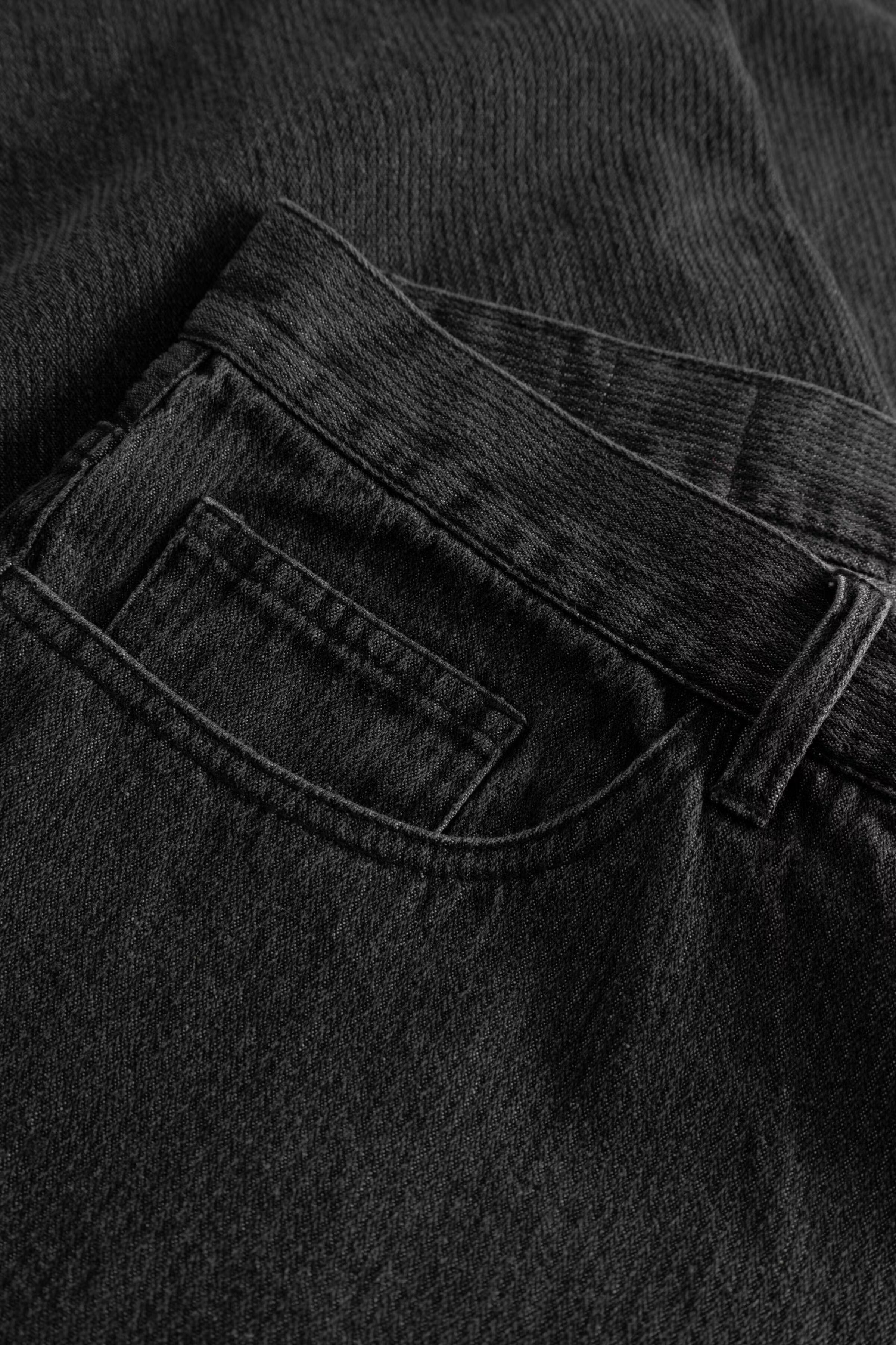 Wood Wood - Type 16 Jorts - Washed Black - Image 9