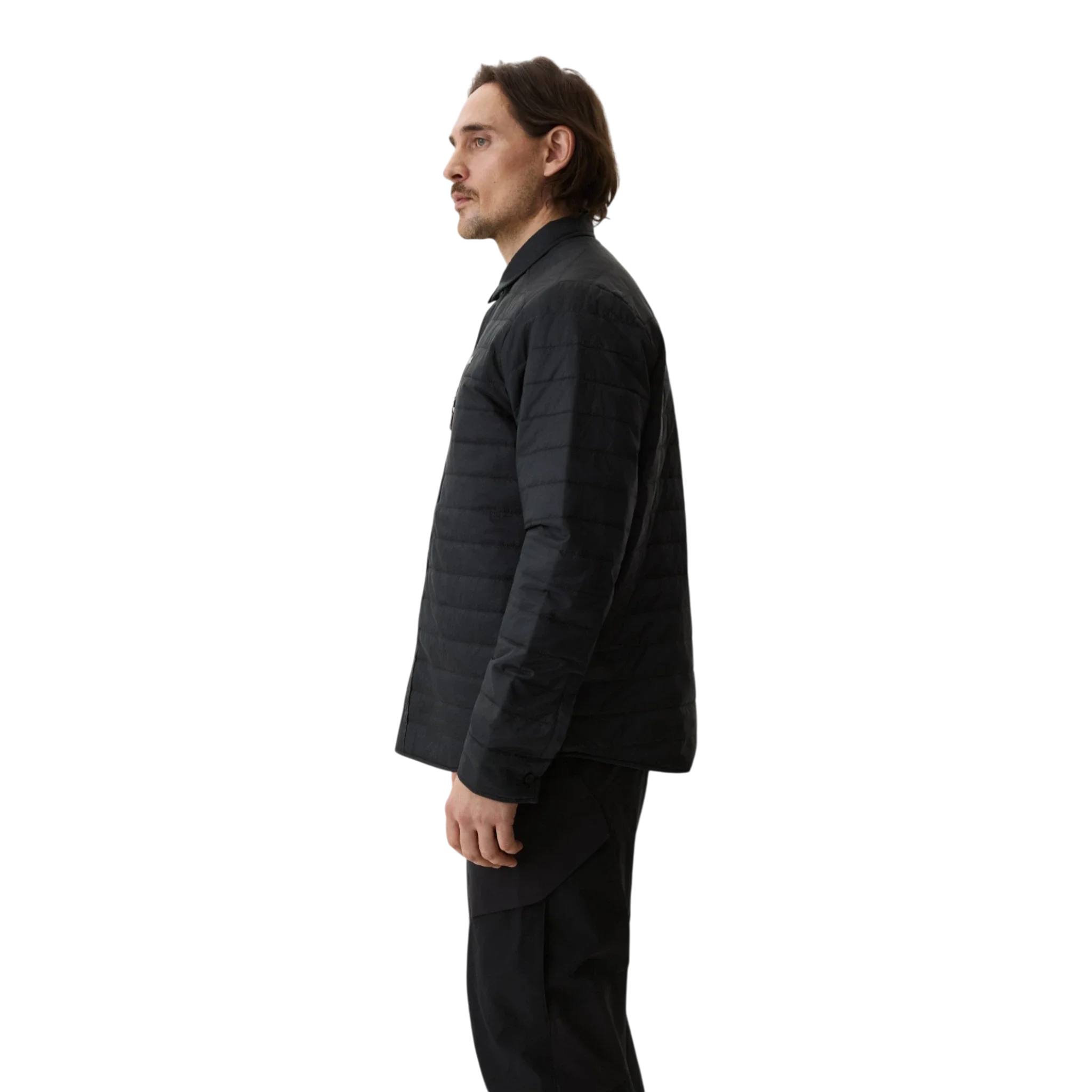 Yama - Ember Puffer Shirt - Anthracite - Image 3