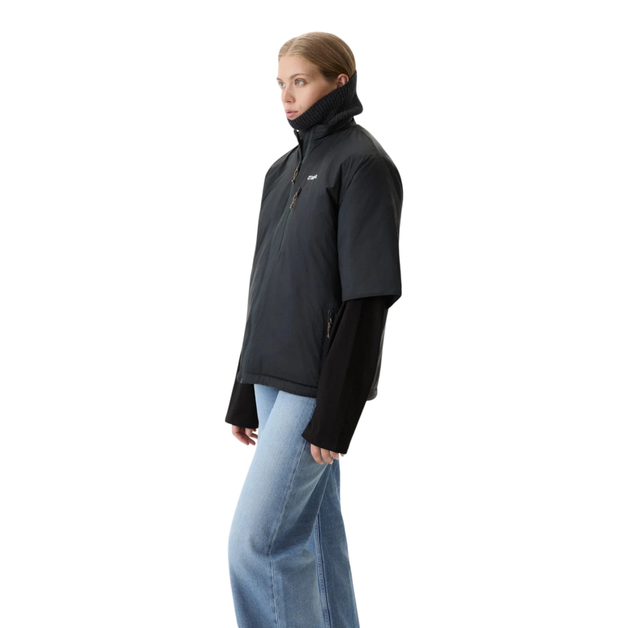 Yama - Strata Plain Jacket - Anthracite - Image 6