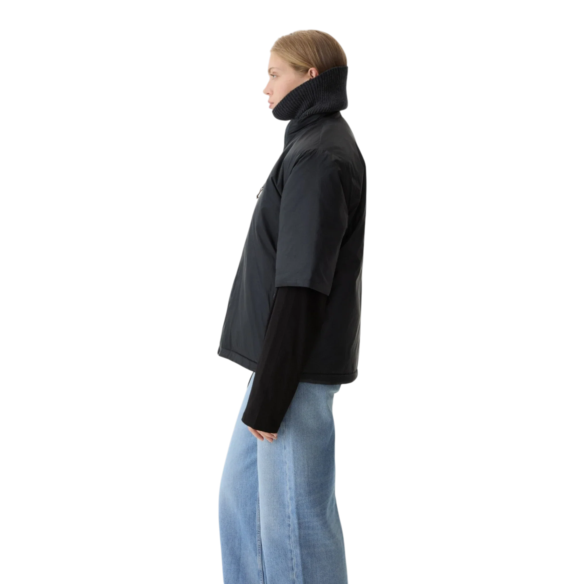 Yama - Strata Plain Jacket - Anthracite - Image 7