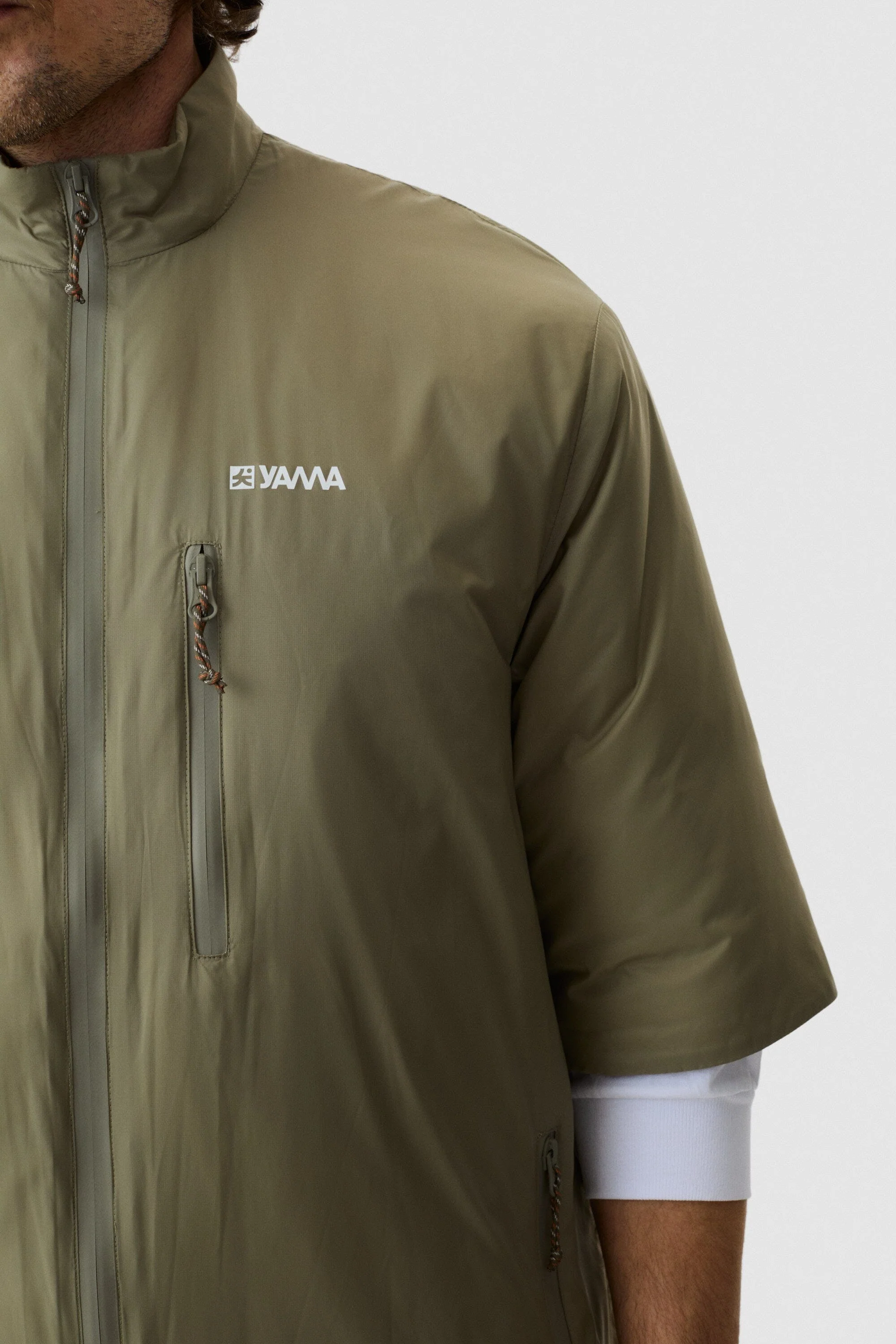 Yama - Strata Plain Jacket - Moss Green - Image 14