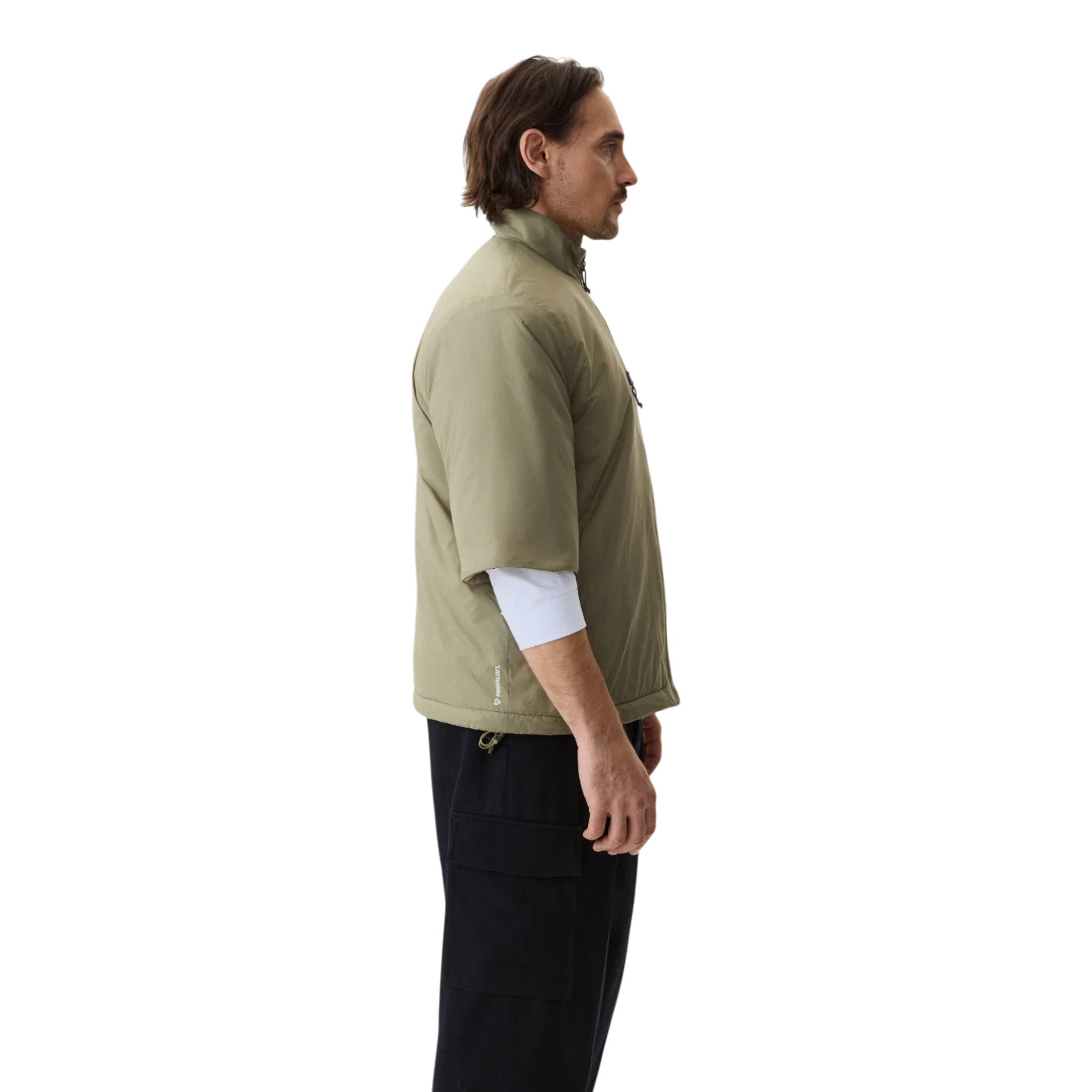 Yama - Strata Plain Jacket - Moss Green - Image 3