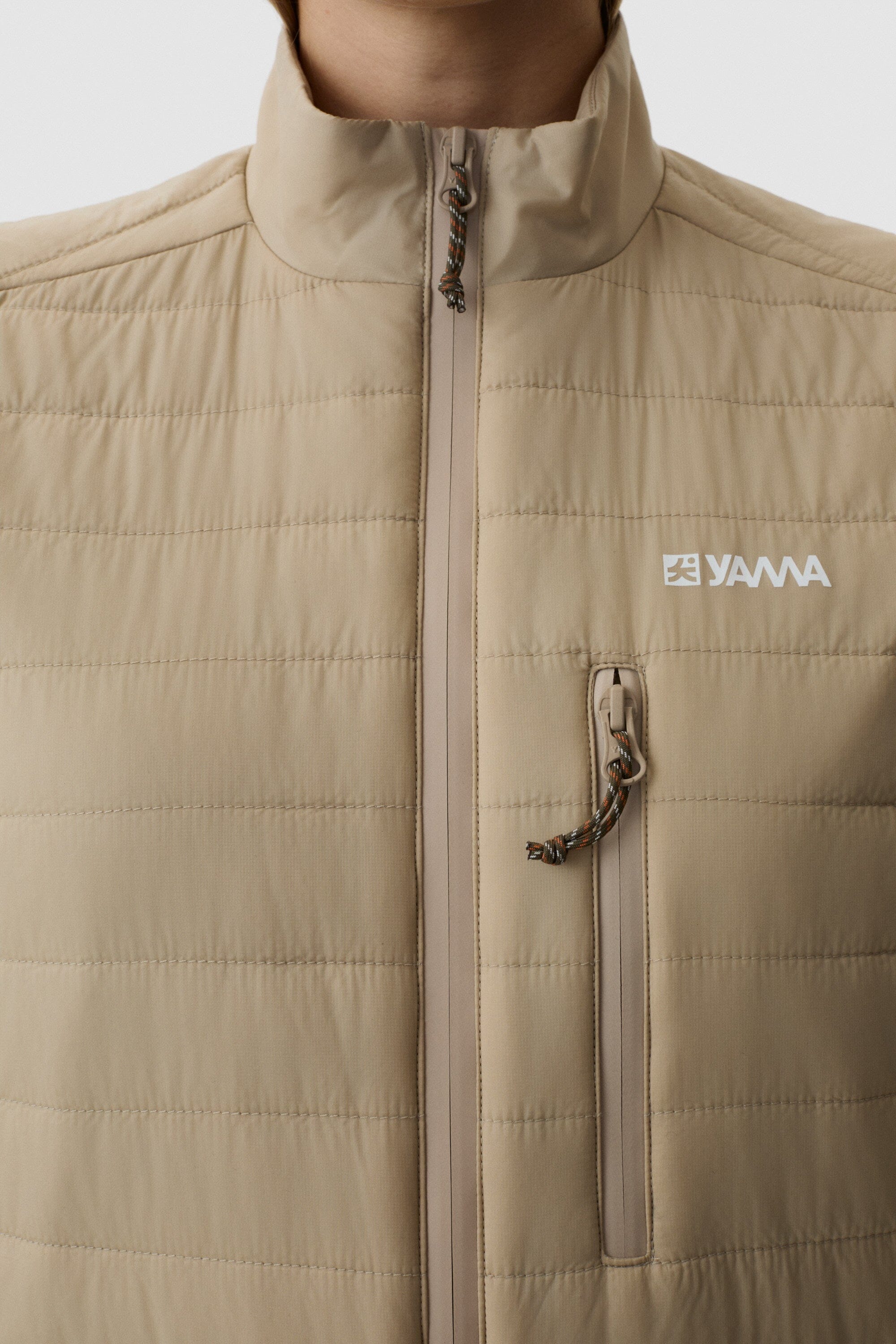 Yama - Traverse Puffer Vest - Sand Dune - Image 11