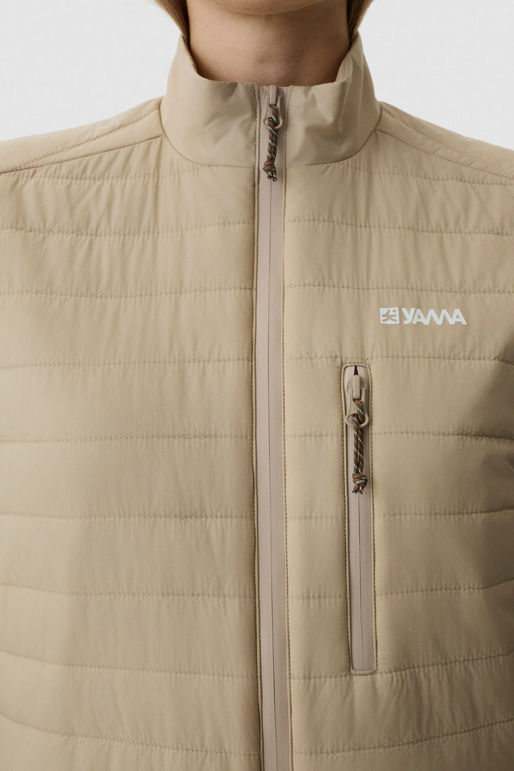 Yama - Traverse Puffer Vest - Sand Dune - Image 13